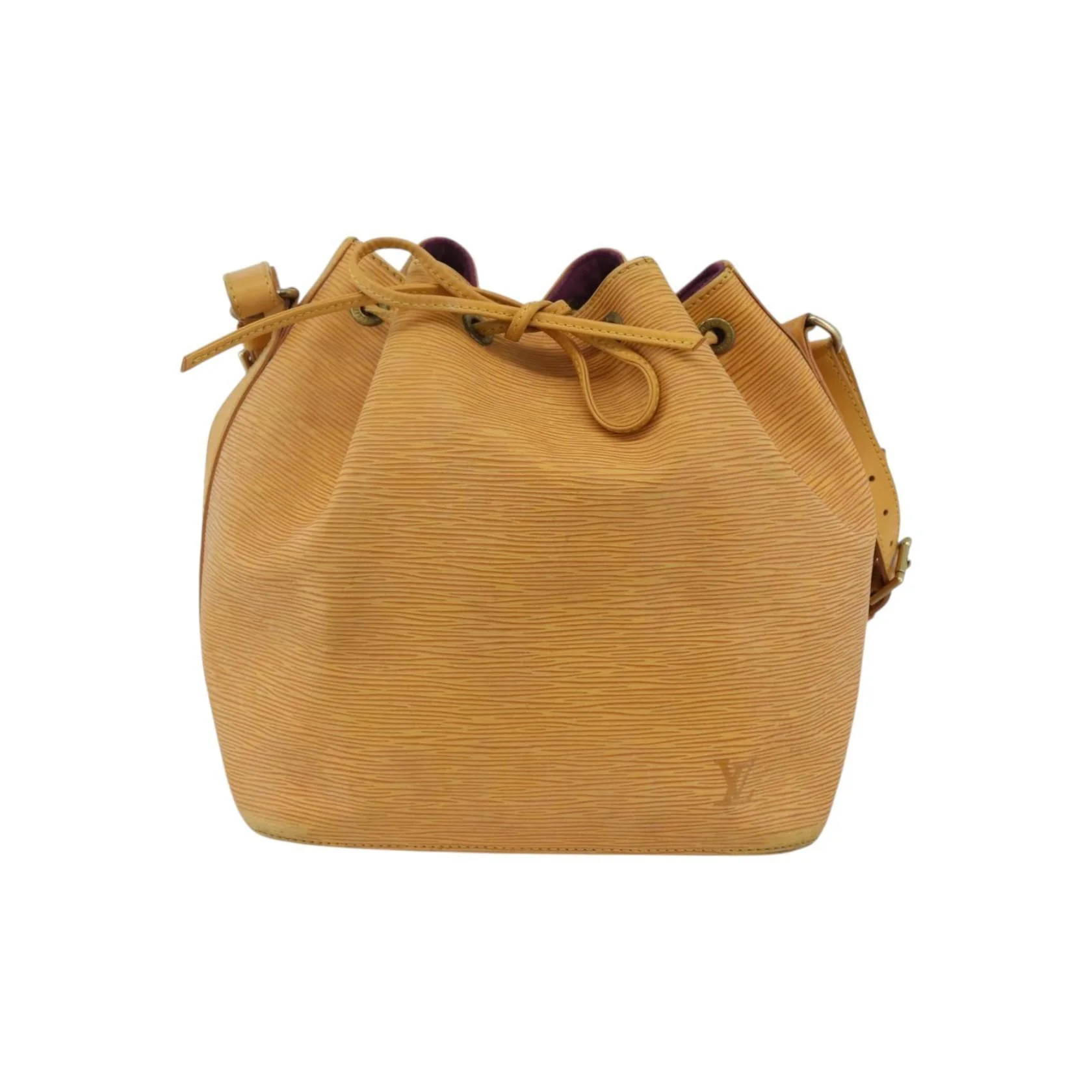 Sac À Main Louis Vuitton Petit Noé - Yellow - Image 17