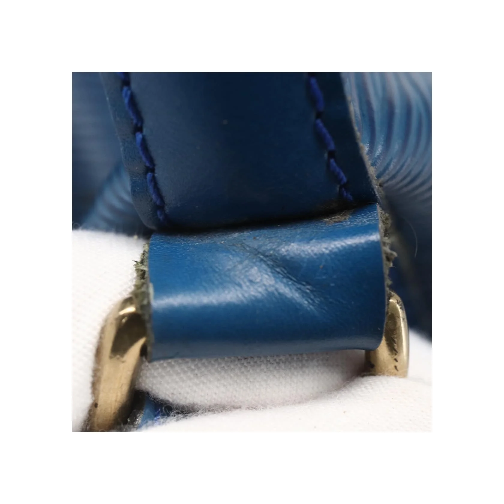 Sac À Main Louis Vuitton Petit Noé - Blue - Image 6