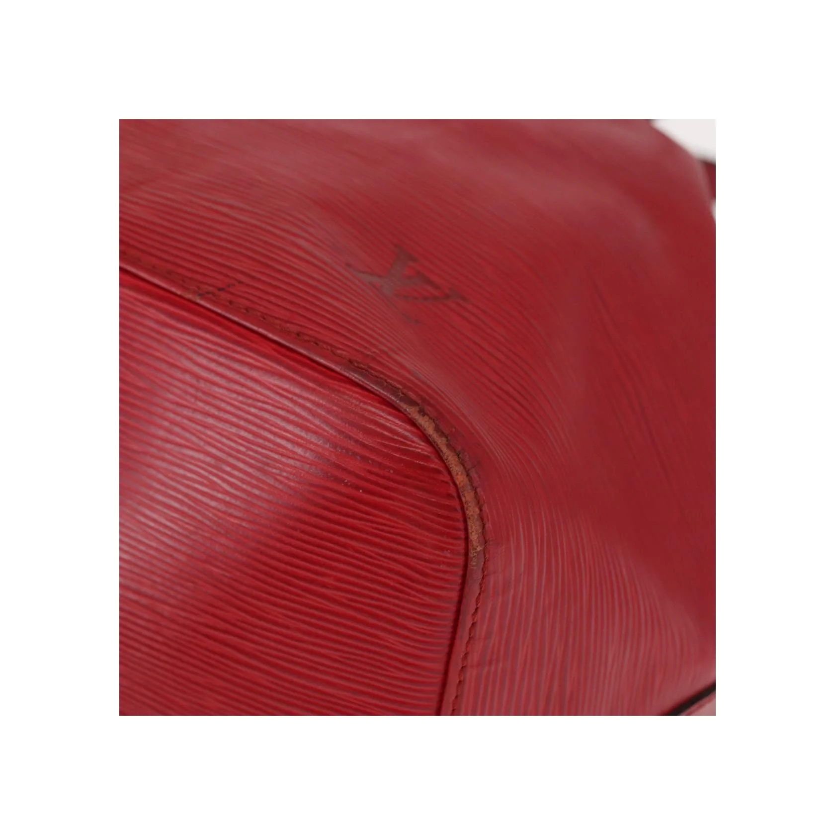 Sac À Main Louis Vuitton Petit Noé - Red - Image 10