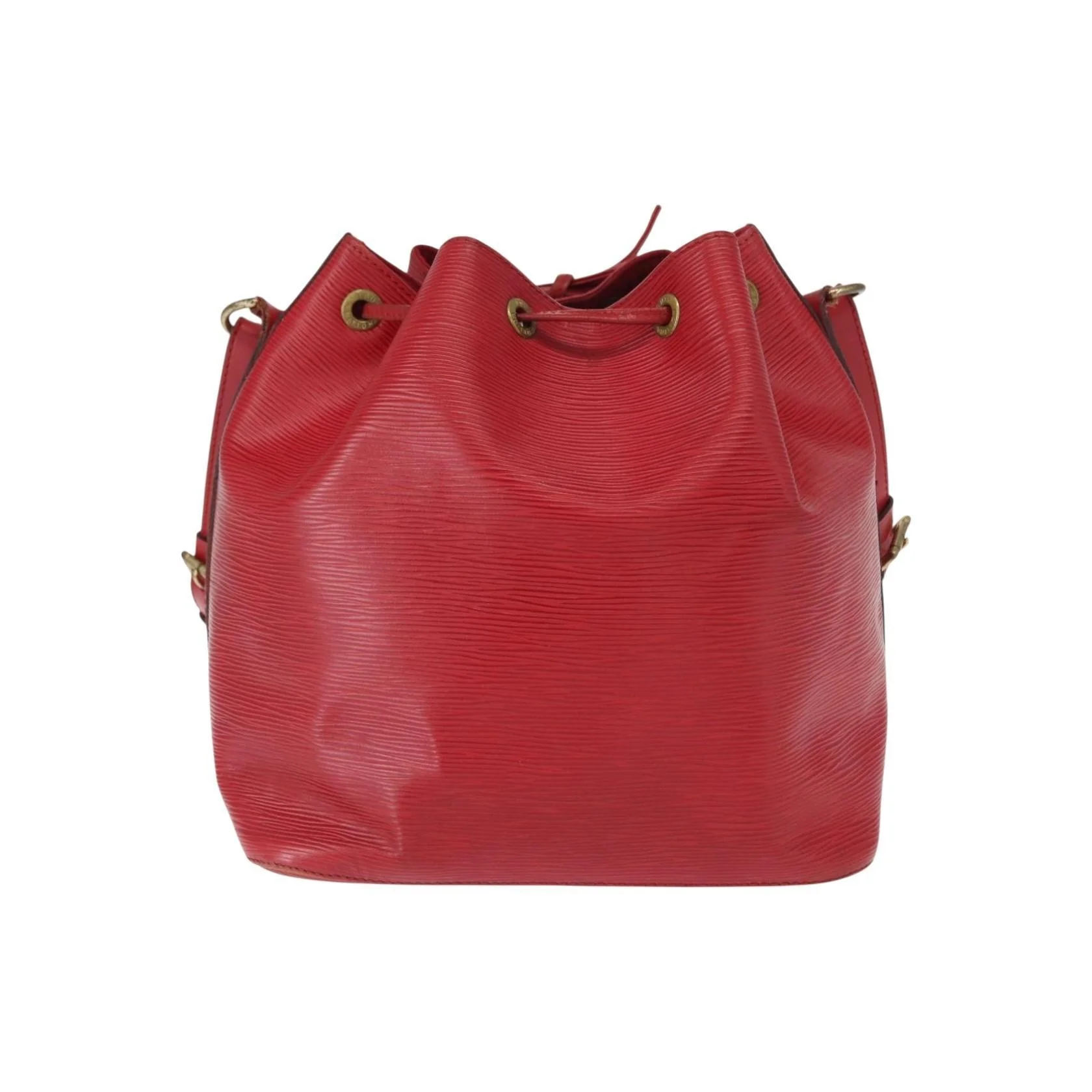 Sac À Main Louis Vuitton Petit Noé - Red - Image 2