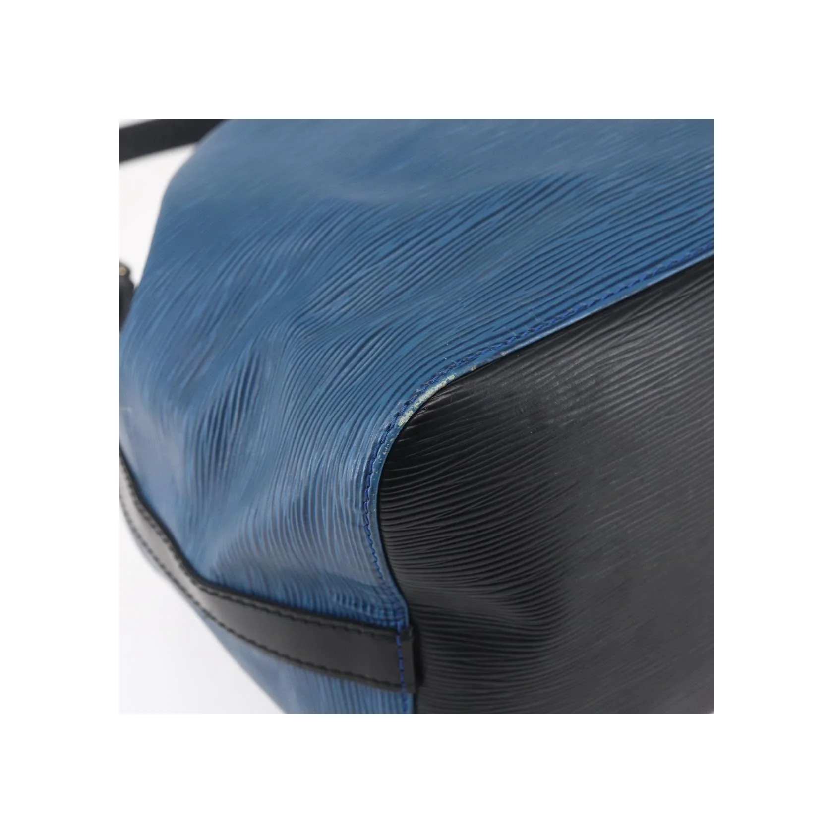 Sac À Main Louis Vuitton Petit Noé - Blue - Image 11