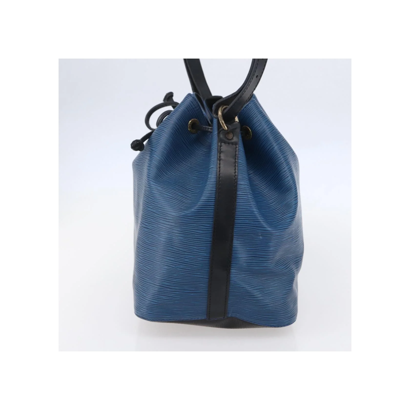 Sac À Main Louis Vuitton Petit Noé - Blue - Image 4