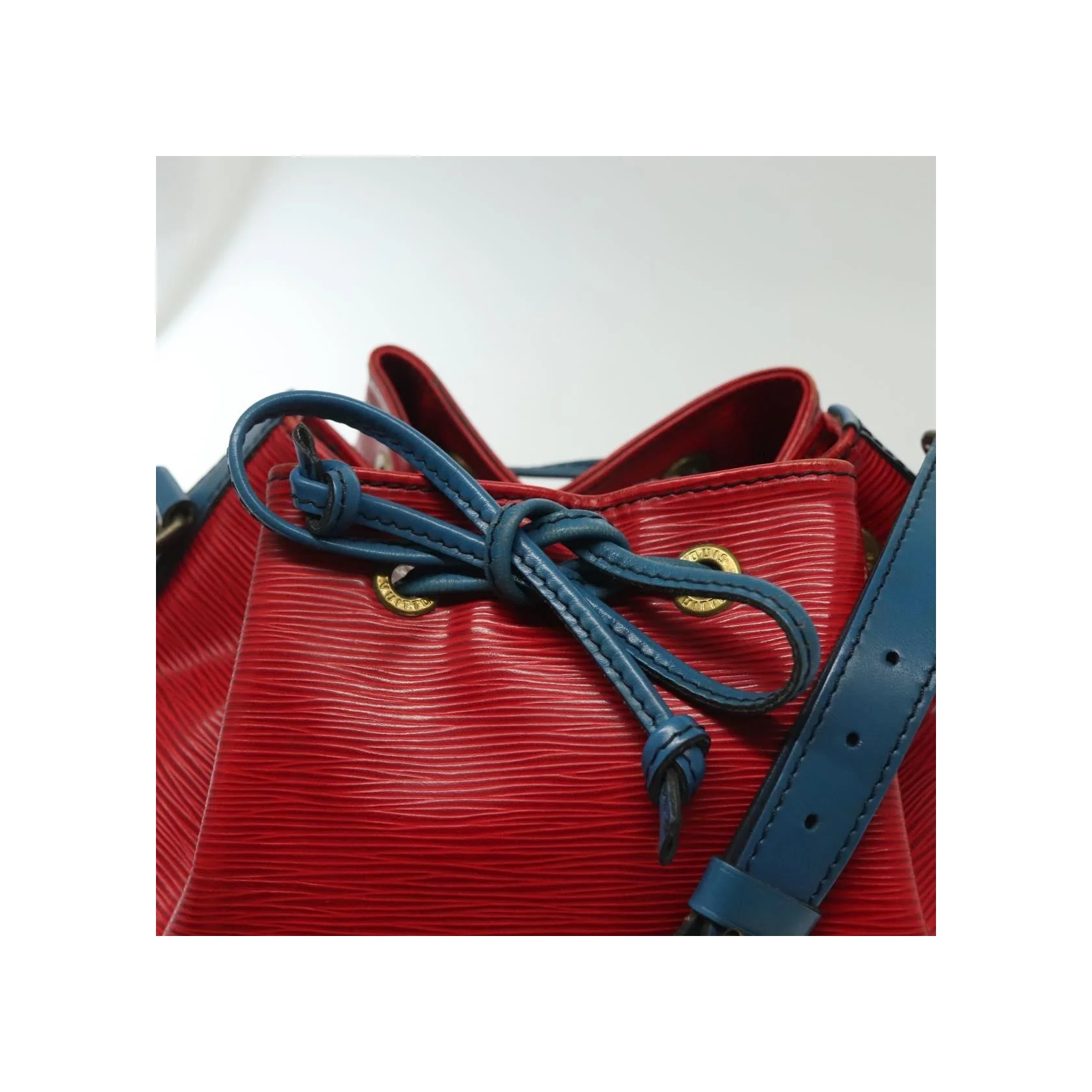 Sac À Main Louis Vuitton Petit Noé - Red - Image 17