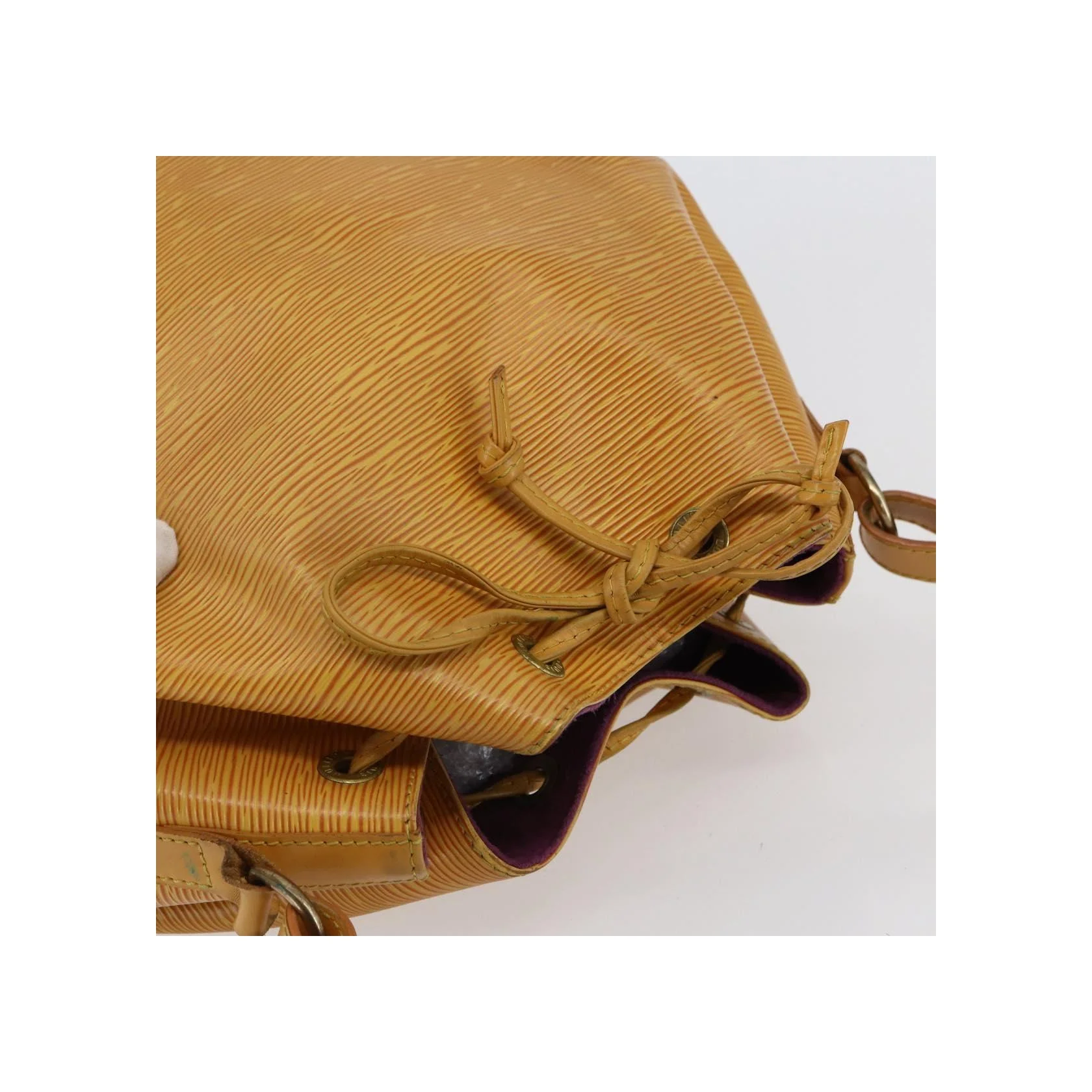 Sac À Main Louis Vuitton Petit Noé - Yellow - Image 14