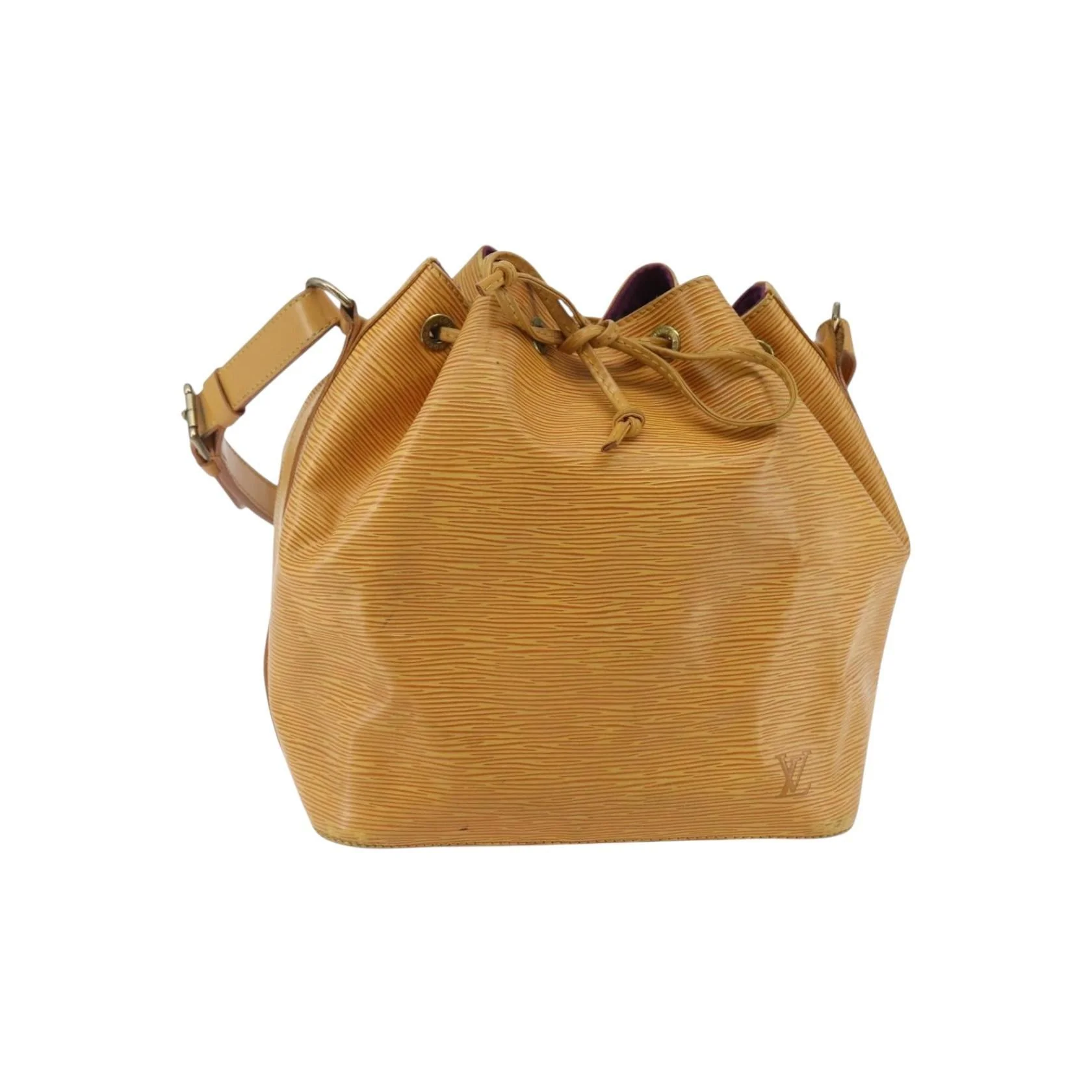 Sac À Main Louis Vuitton Petit Noé - Yellow - Image 17