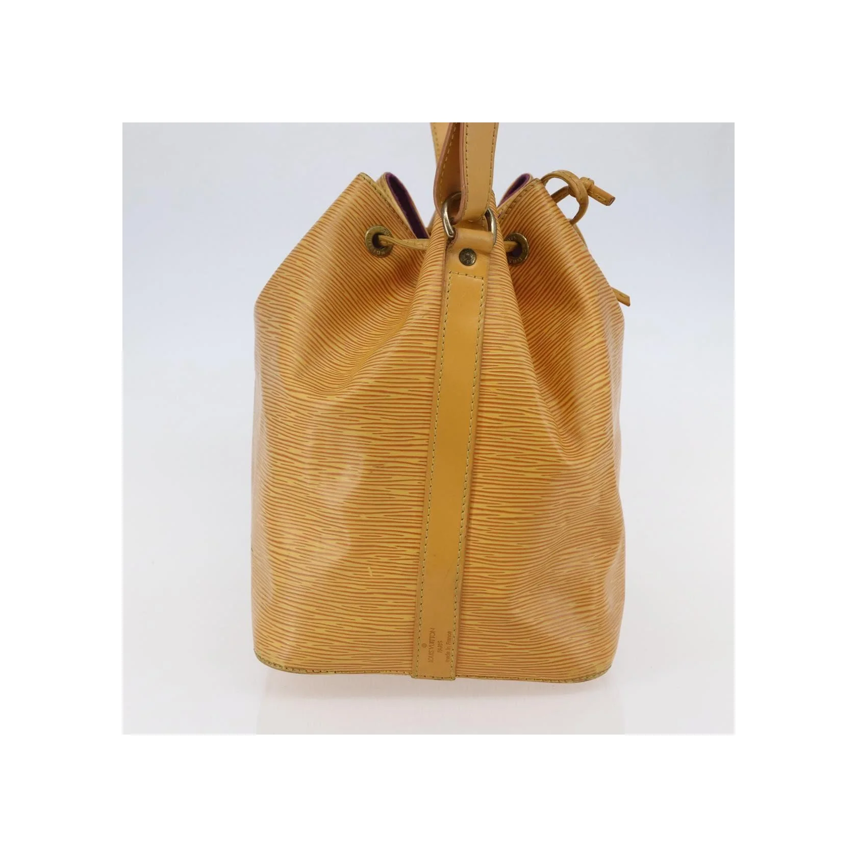 Sac À Main Louis Vuitton Petit Noé - Yellow - Image 3