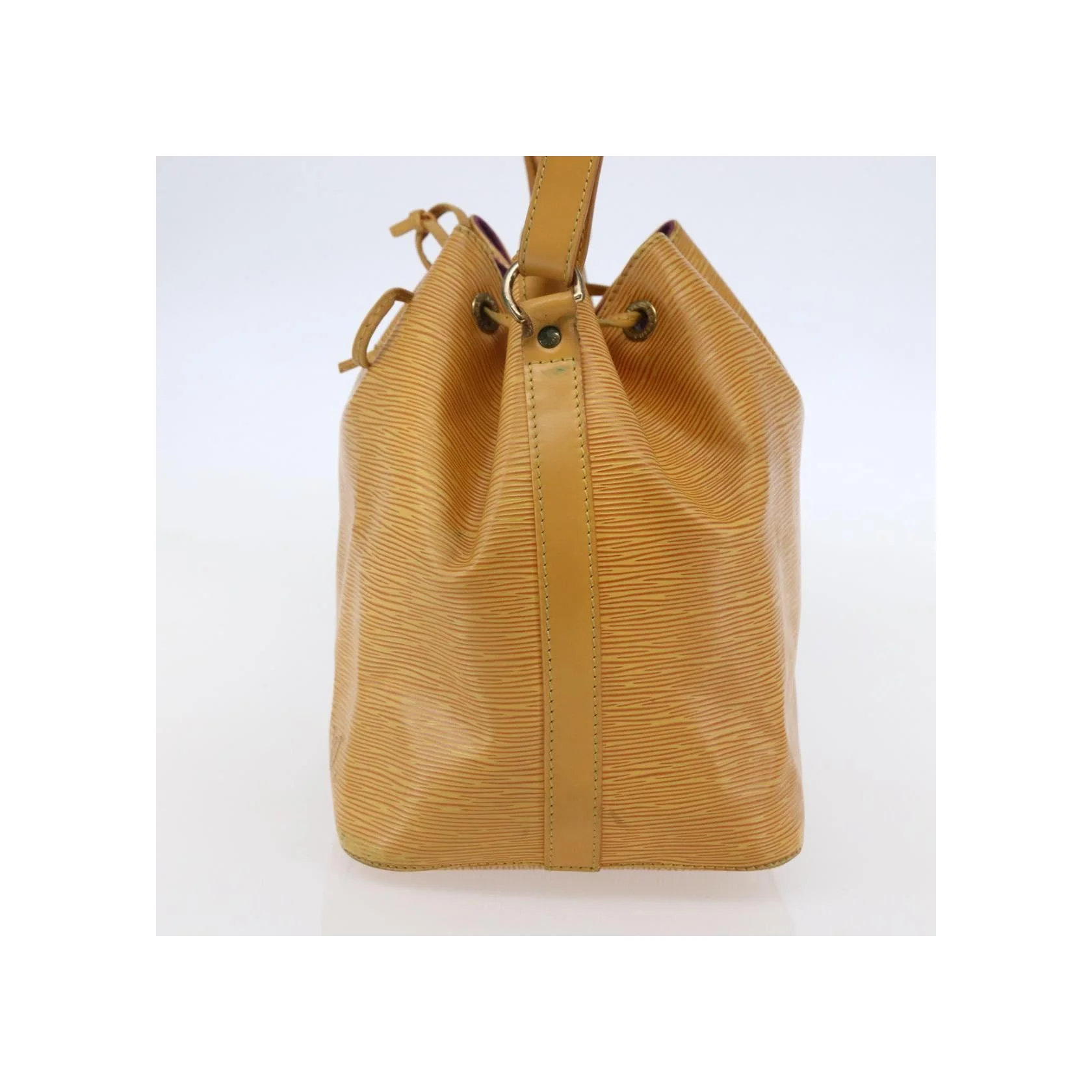 Sac À Main Louis Vuitton Petit Noé - Yellow - Image 4