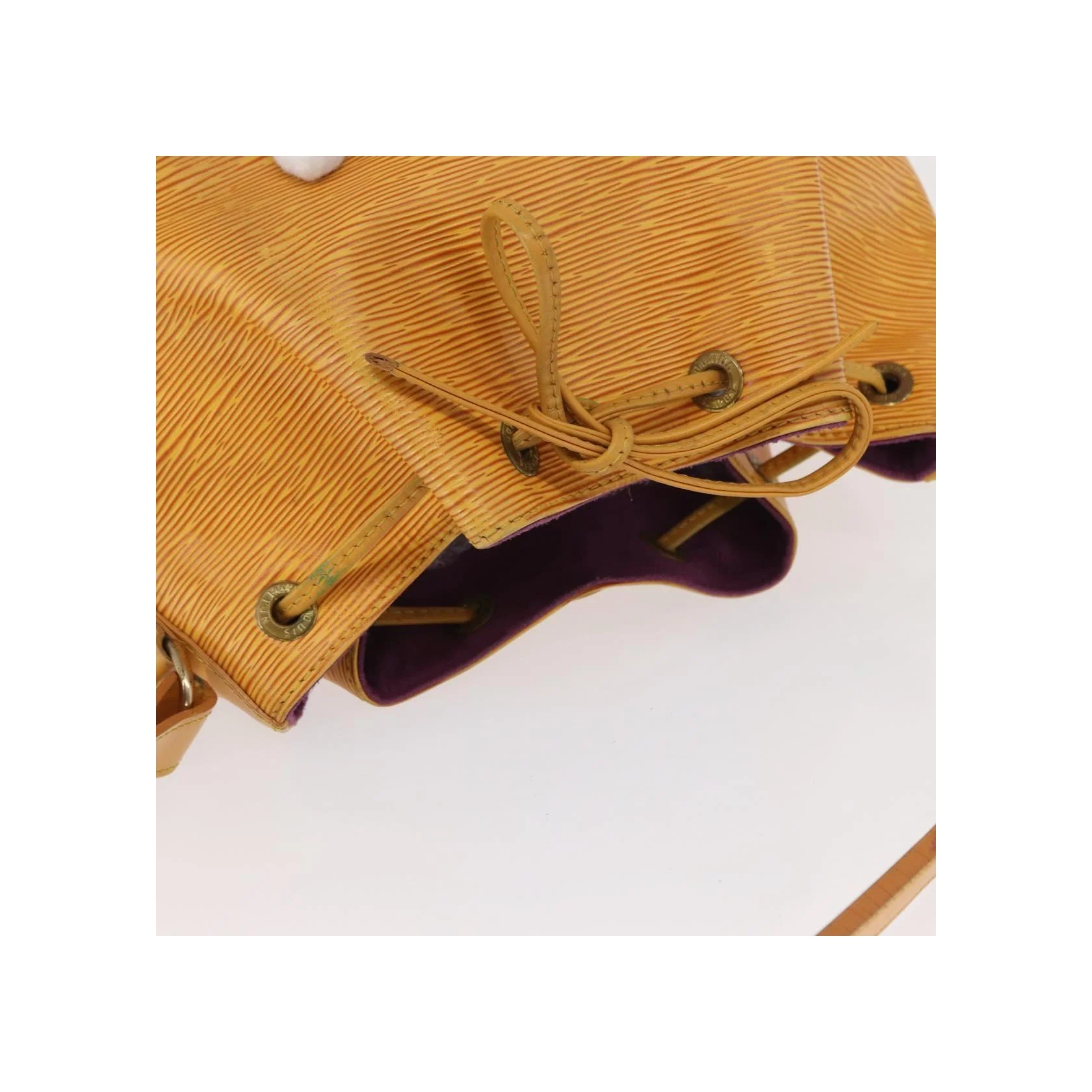 Sac À Main Louis Vuitton Petit Noé - Yellow - Image 13