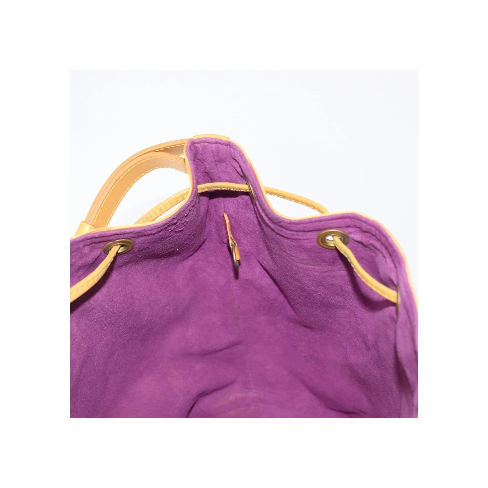 Sac À Main Louis Vuitton Petit Noé - Yellow - Image 19