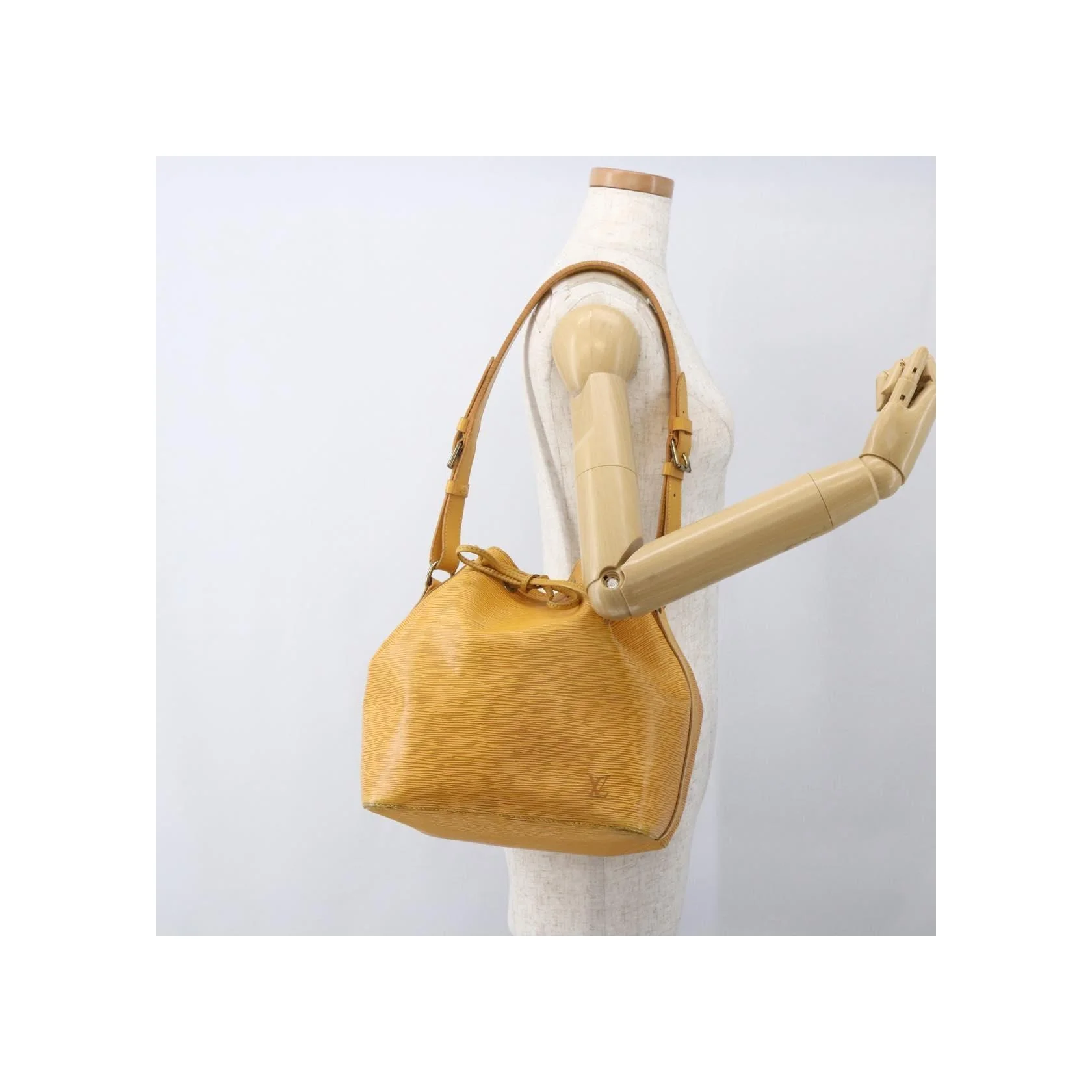 Sac À Main Louis Vuitton Petit Noé - Yellow - Image 12