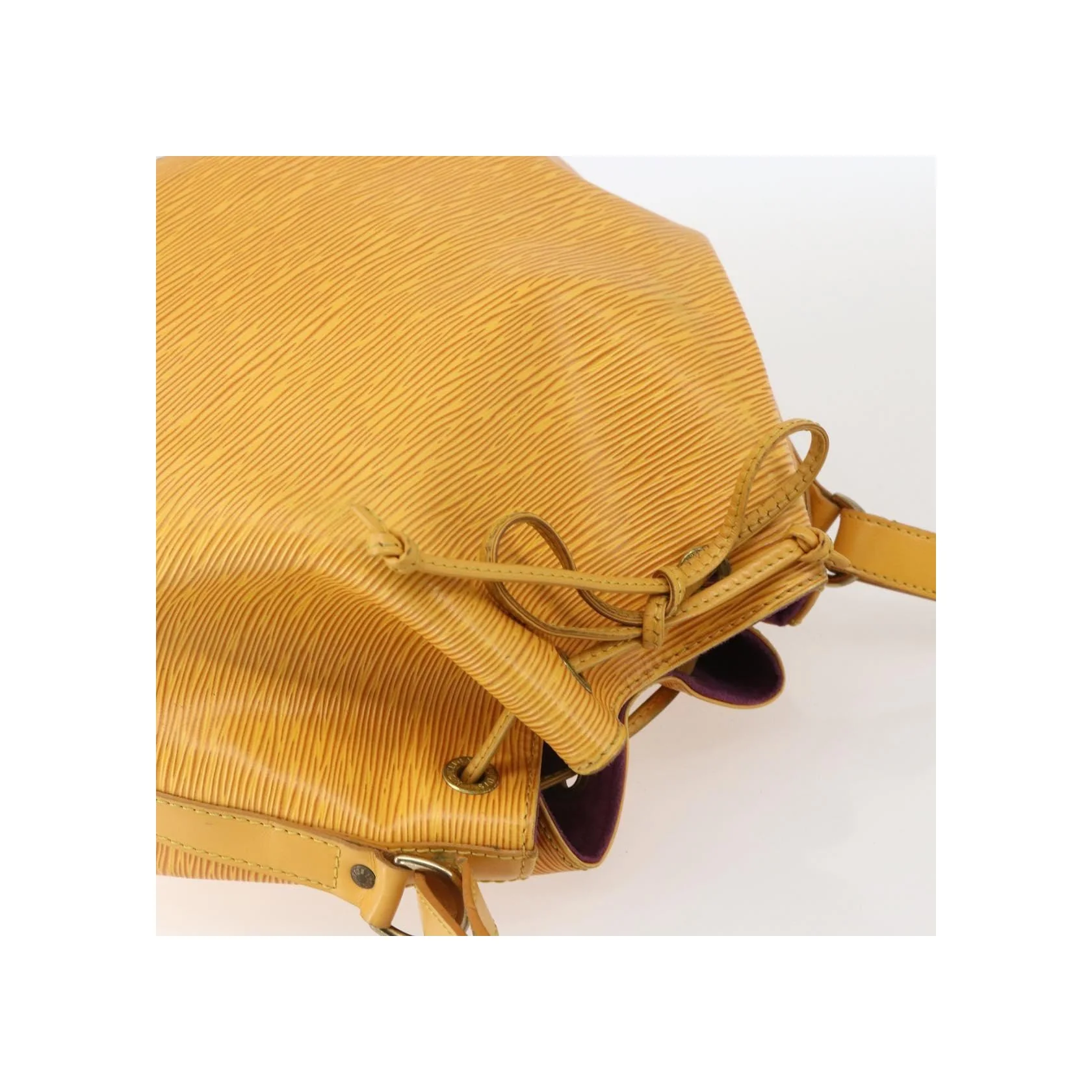 Sac À Main Louis Vuitton Petit Noé - Yellow - Image 14