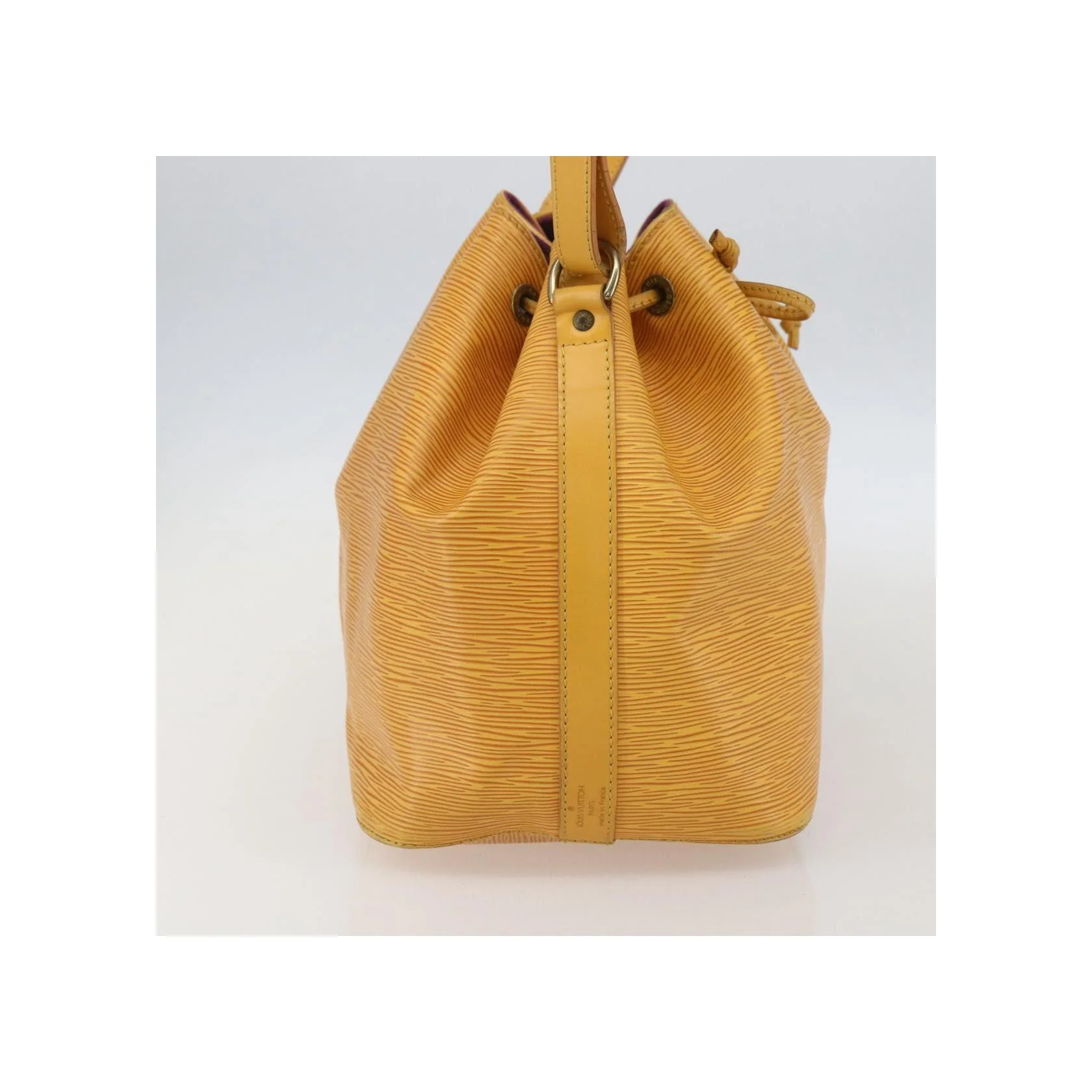 Sac À Main Louis Vuitton Petit Noé - Yellow - Image 3