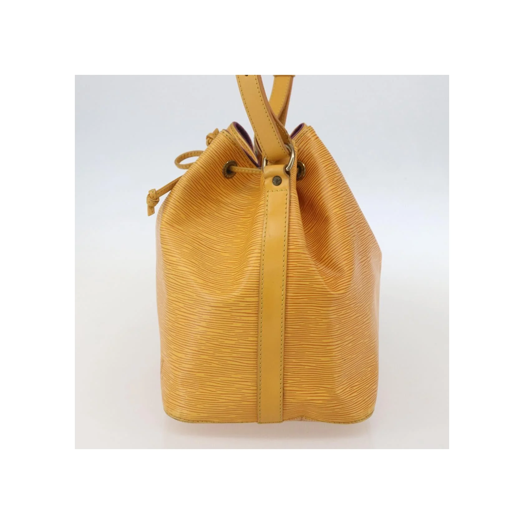 Sac À Main Louis Vuitton Petit Noé - Yellow - Image 4