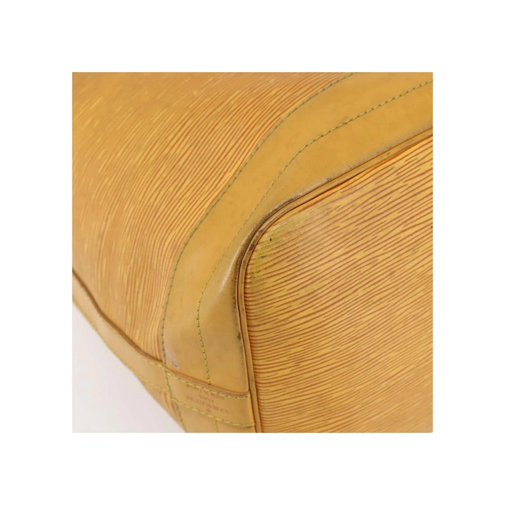 Sac À Main Louis Vuitton Petit Noé Nm - Yellow - Image 11