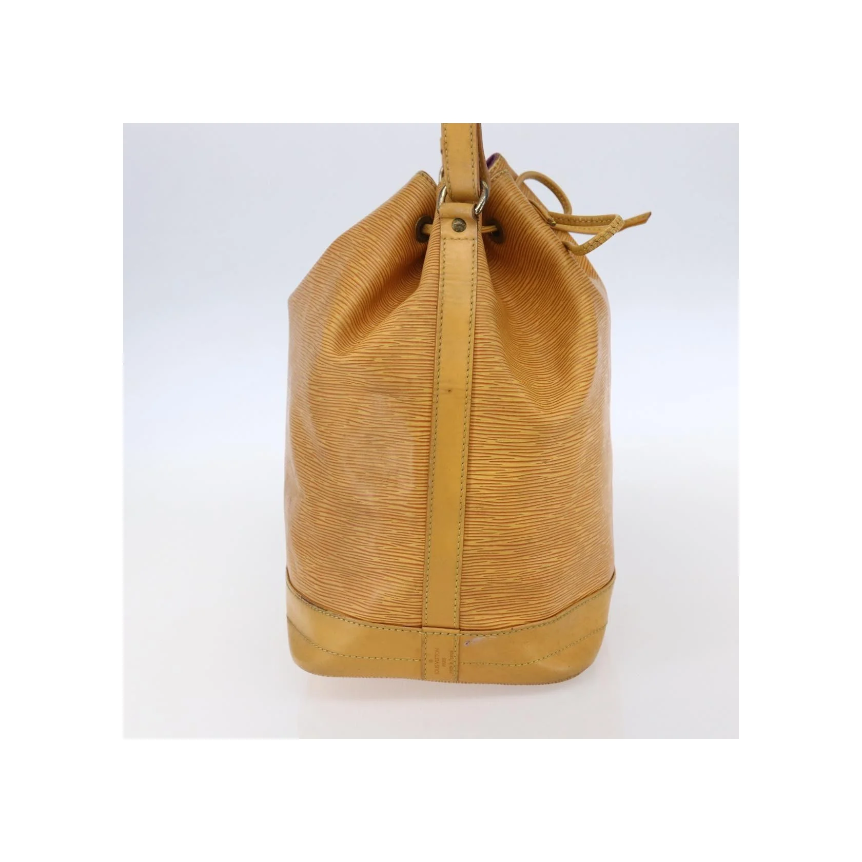 Sac À Main Louis Vuitton Petit Noé Nm - Yellow - Image 3