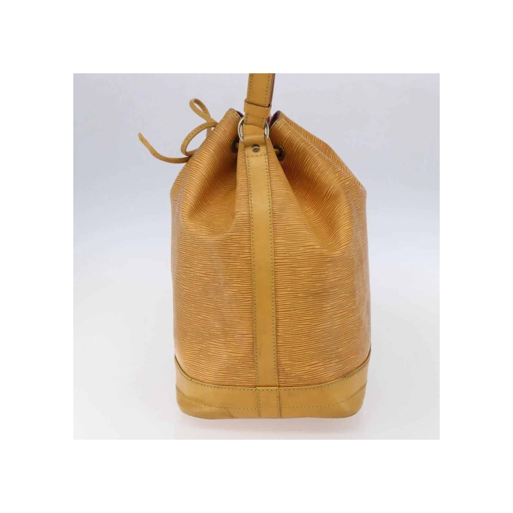 Sac À Main Louis Vuitton Petit Noé Nm - Yellow - Image 4