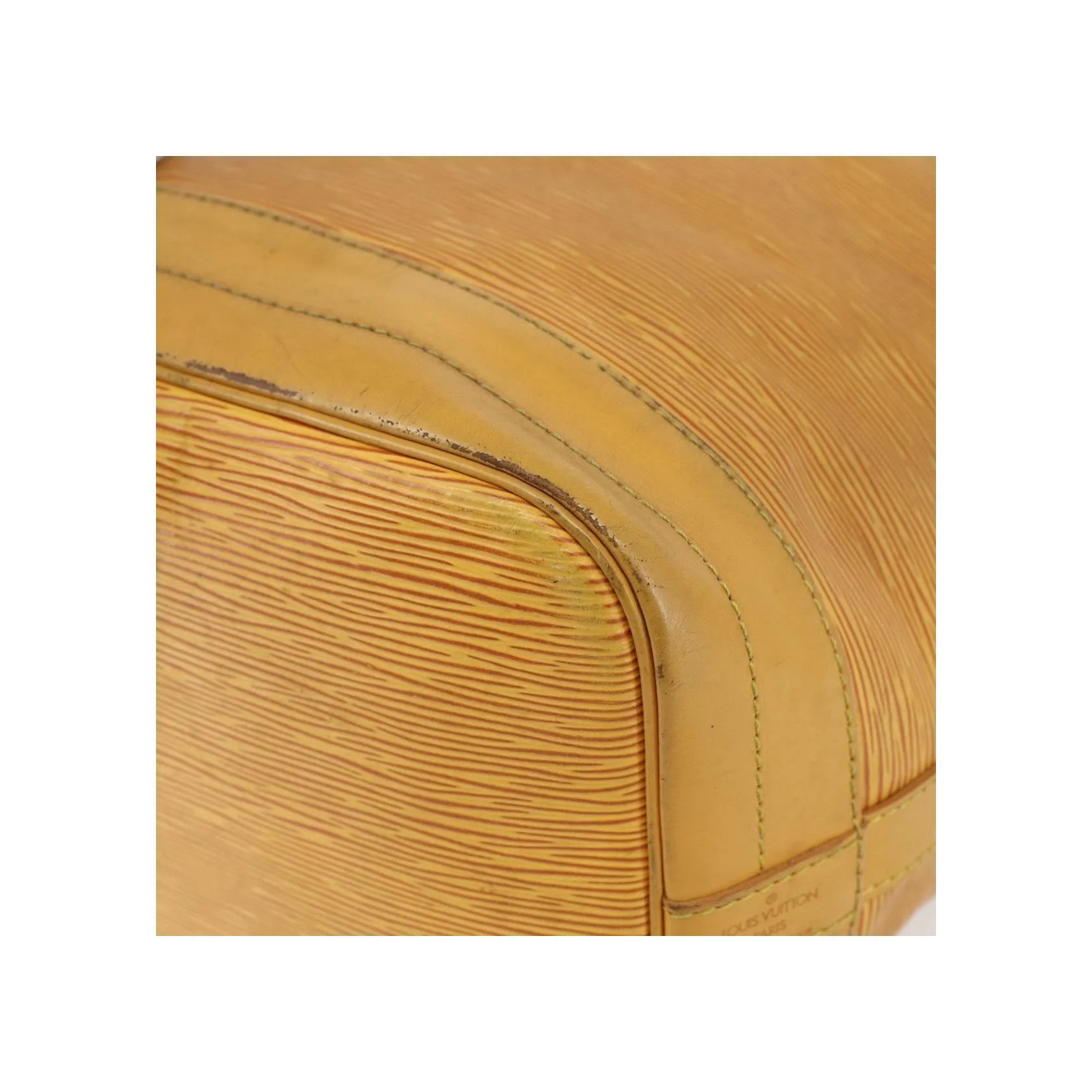 Sac À Main Louis Vuitton Petit Noé Nm - Yellow - Image 9
