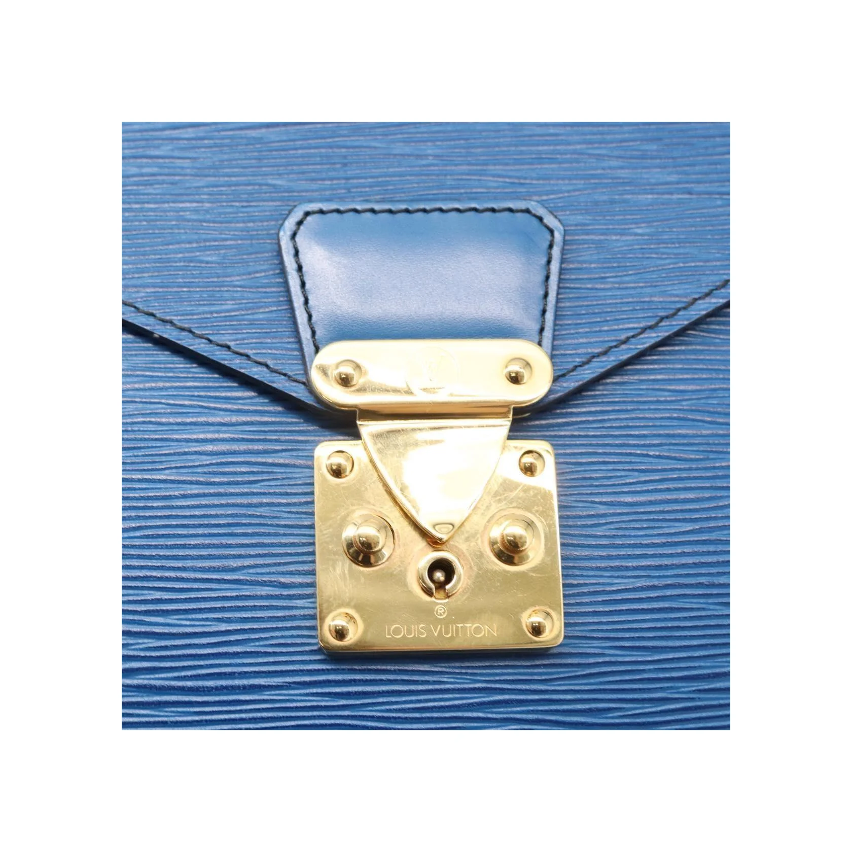 Porte-Documents Sénateur Louis Vuitton - Blue - Image 12