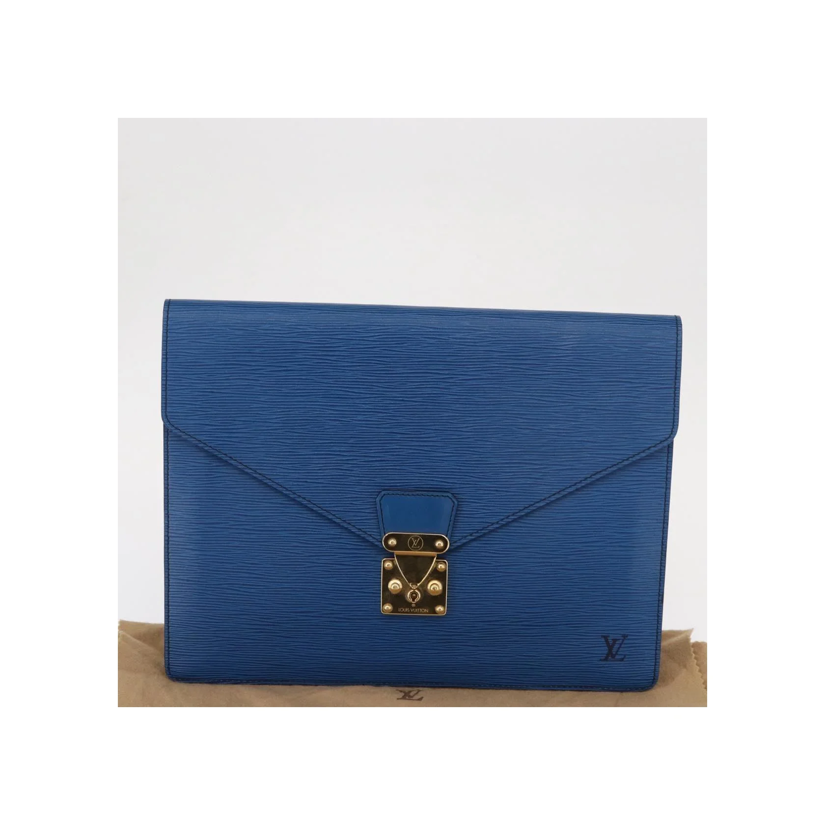 Porte-Documents Sénateur Louis Vuitton - Blue - Image 13