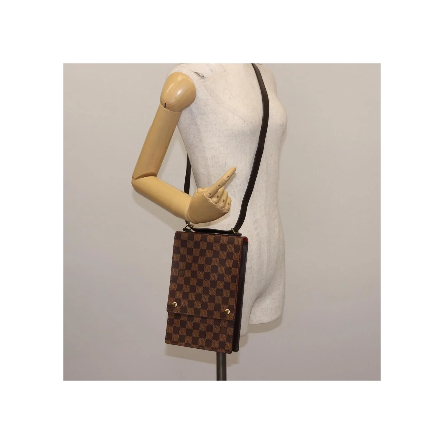 Sac Messager Louis Vuitton Portobello - Brown - Image 13