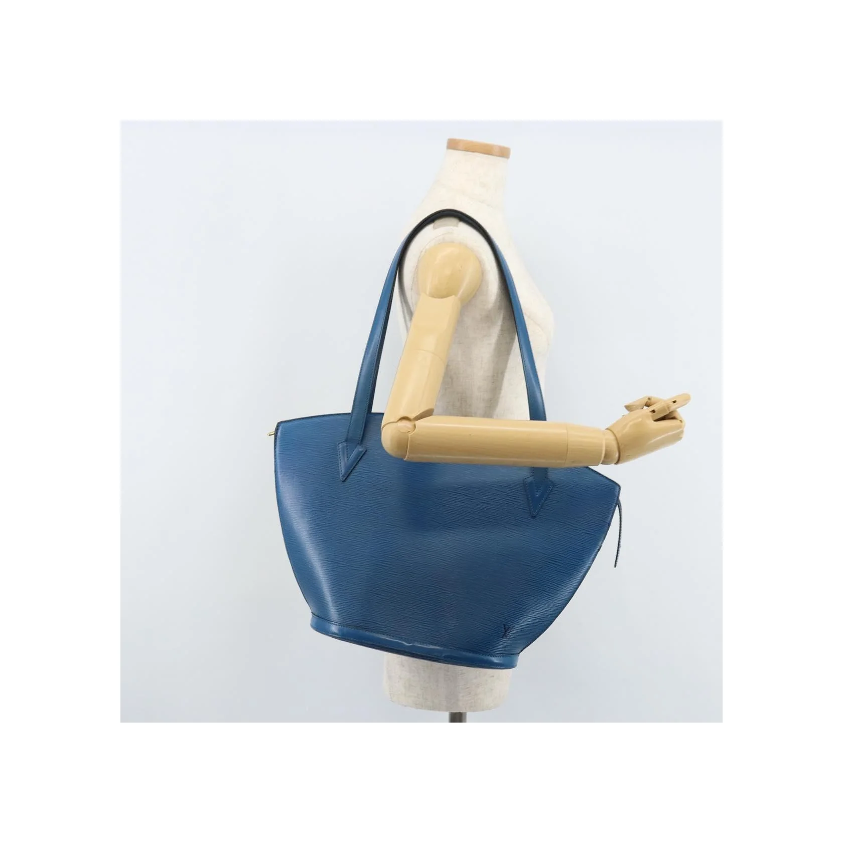 Sac À Main Louis Vuitton Saint Jacques - Blue - Image 14