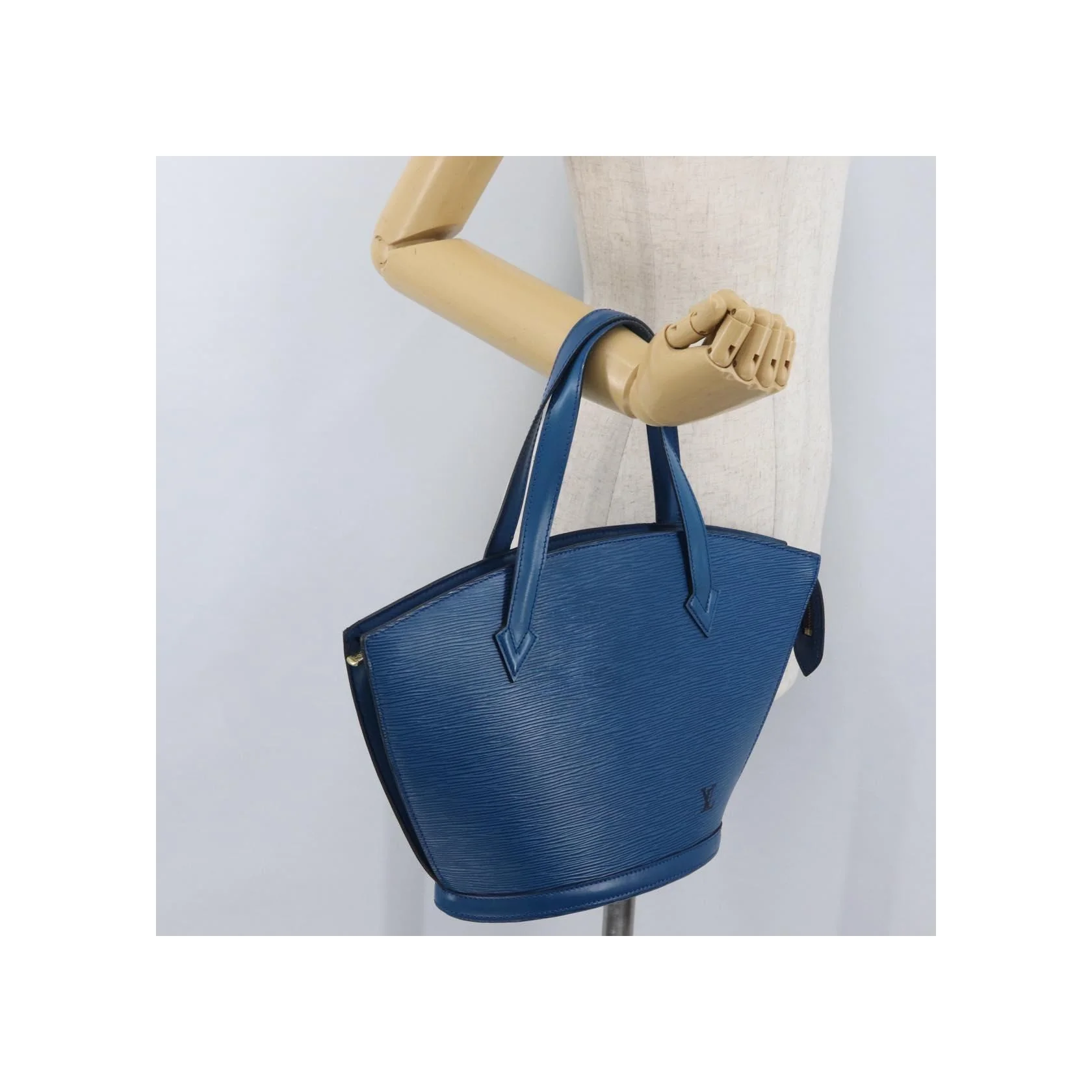 Sac À Main Louis Vuitton Saint Jacques - Blue - Image 14