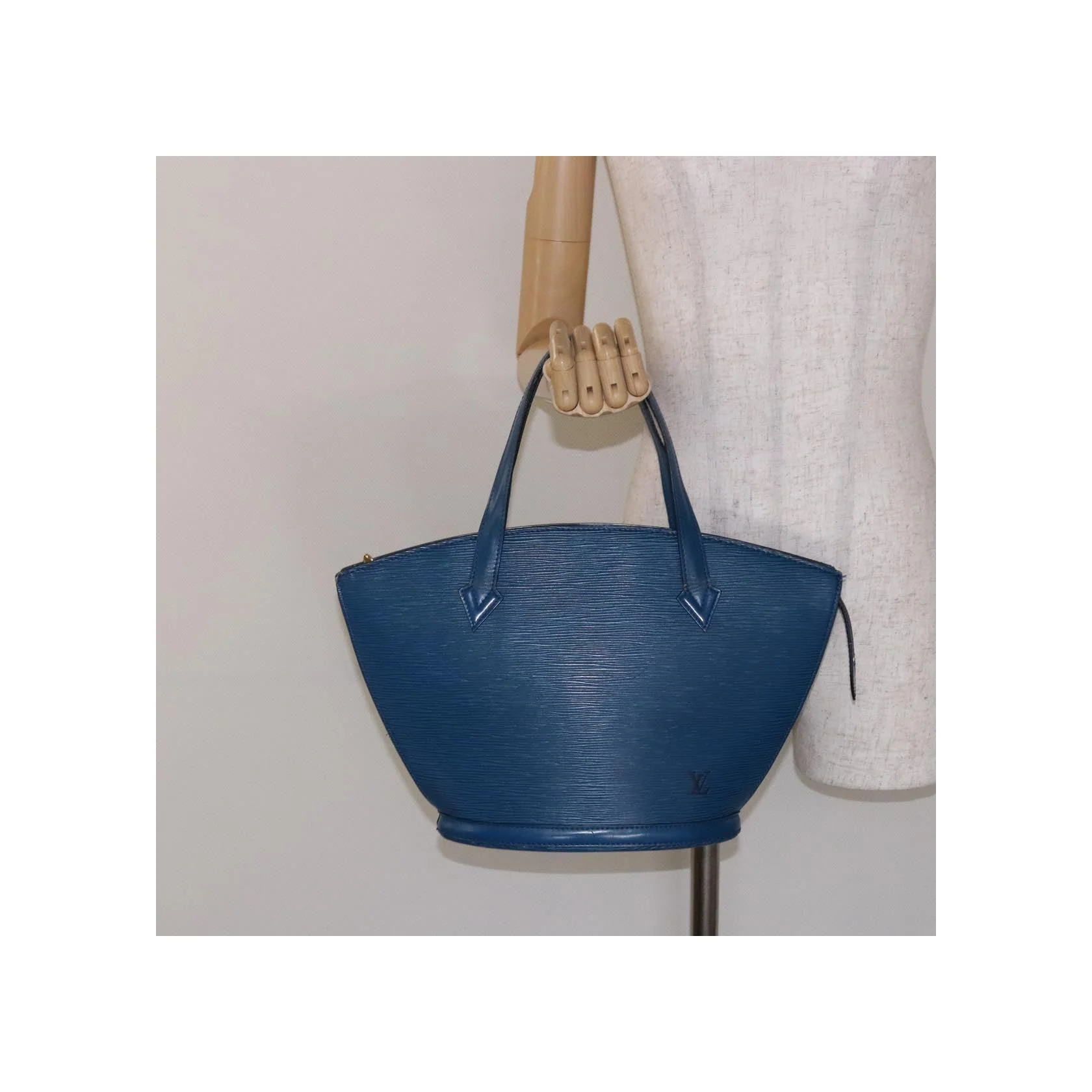 Sac À Main Louis Vuitton Saint Jacques - Blue - Image 14