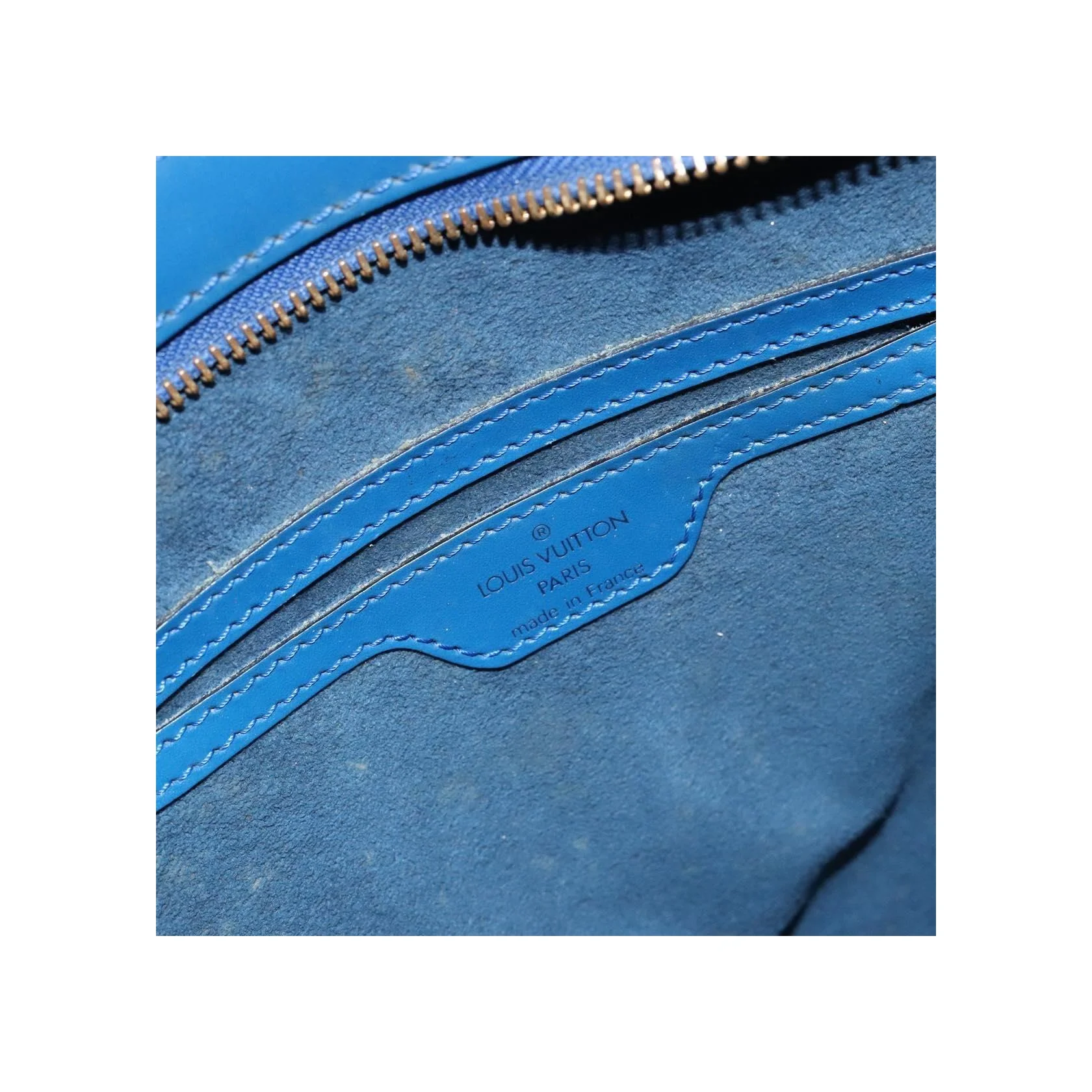 Sac À Main Louis Vuitton Saint Jacques - Blue - Image 6