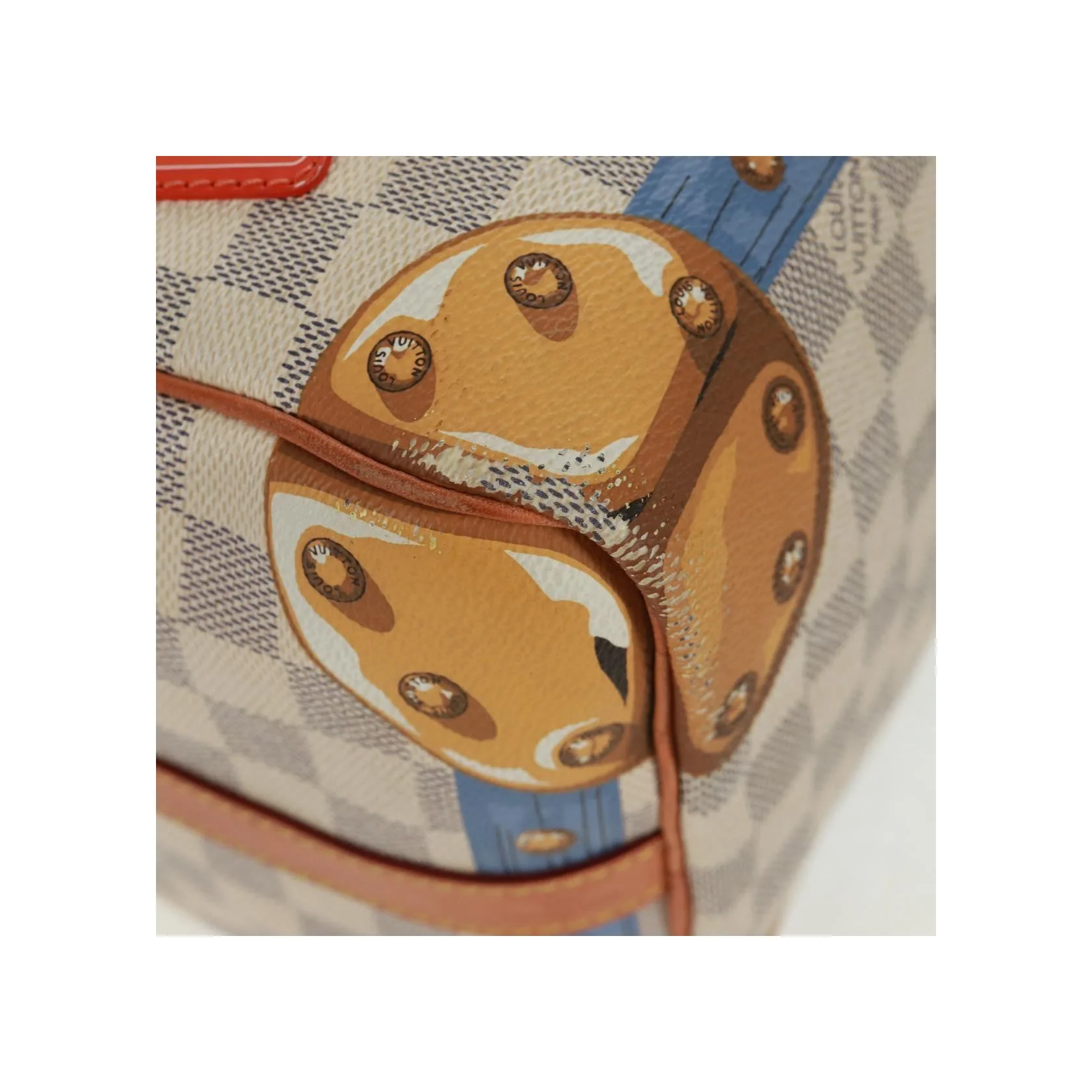 Sac Bandoulière Louis Vuitton Speedy - Multicolour - Image 8