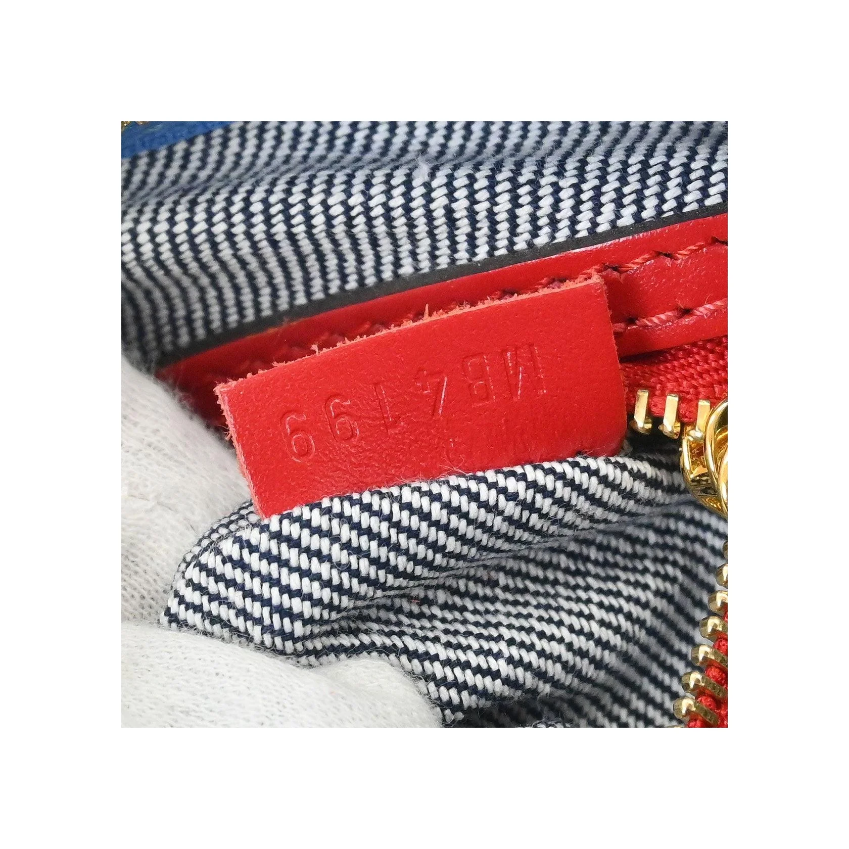 Sac Bandoulière Louis Vuitton Speedy - Blue - Image 6