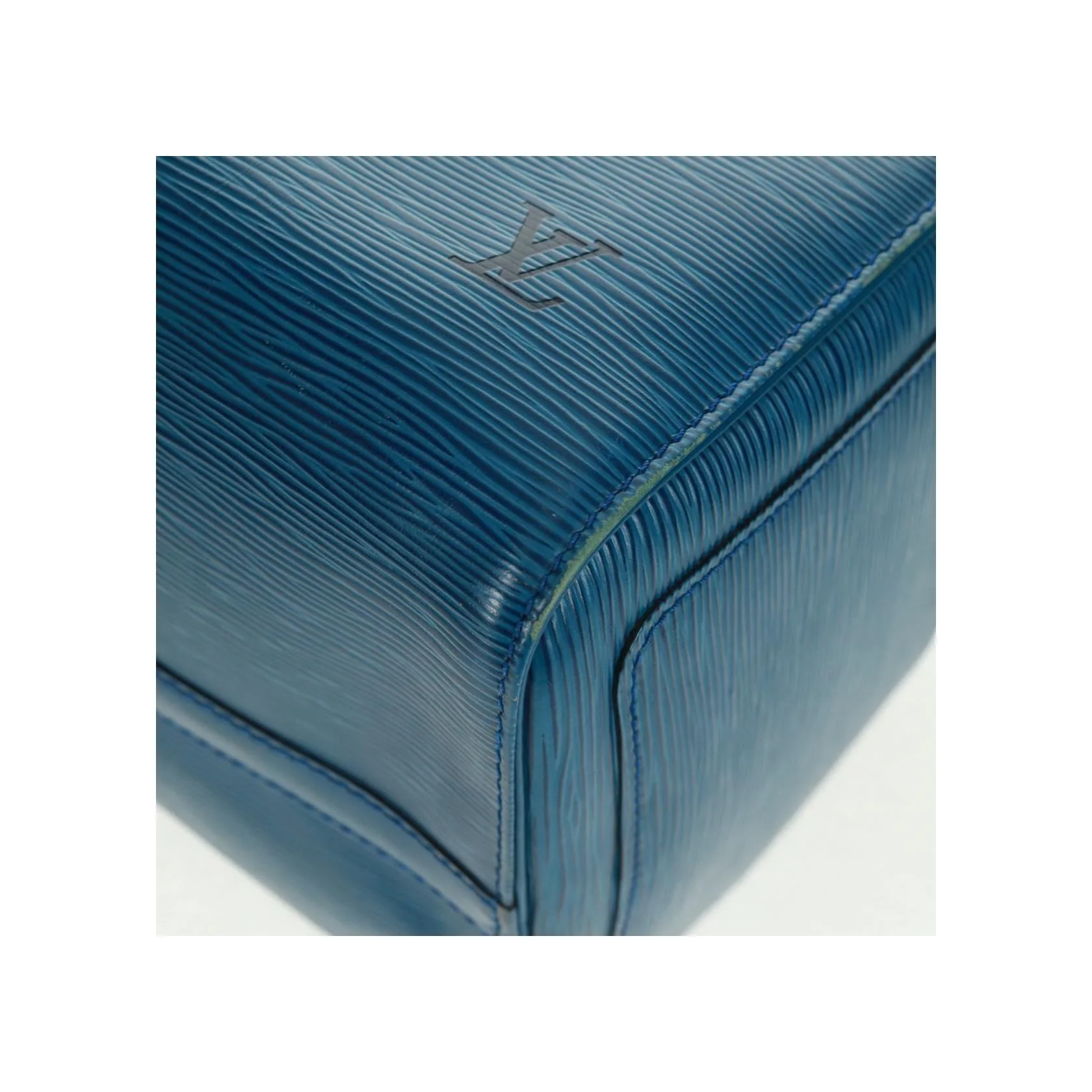 Sac À Main Louis Vuitton Speedy - Blue - Image 10