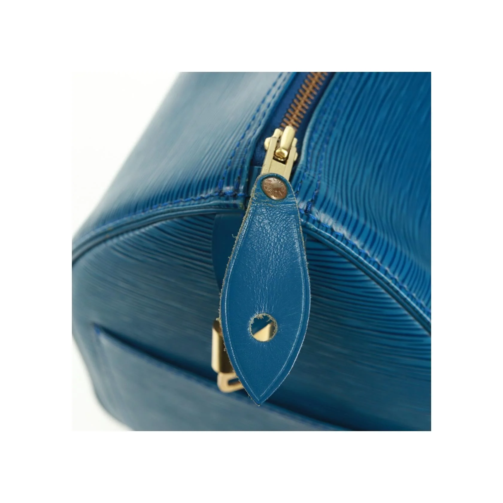 Sac À Main Louis Vuitton Speedy - Blue - Image 13