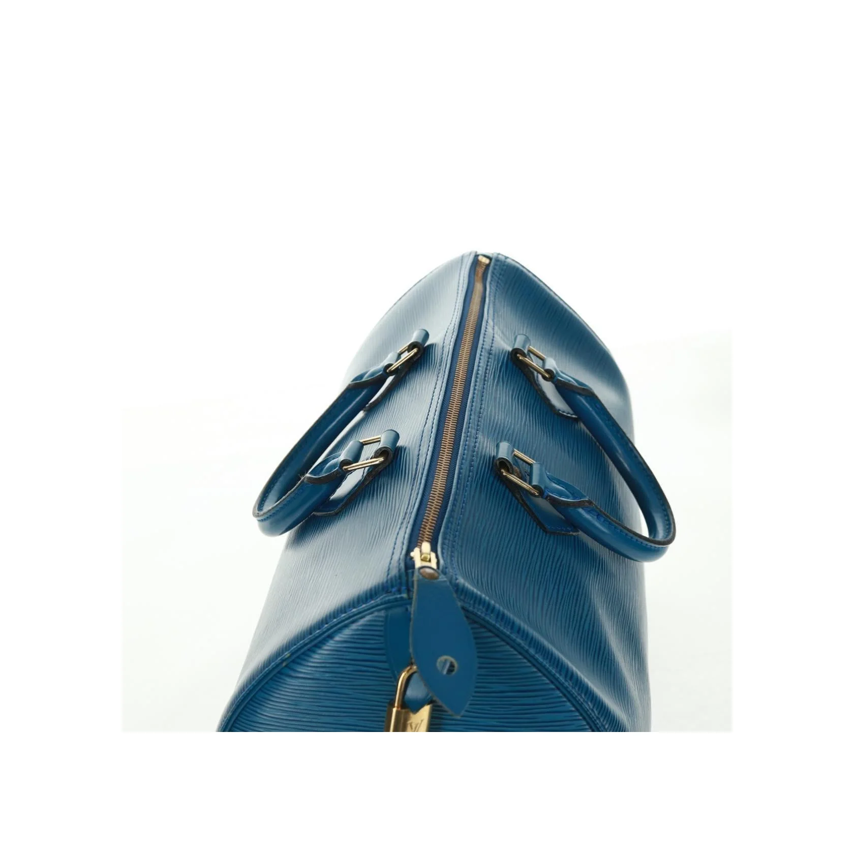 Sac À Main Louis Vuitton Speedy - Blue - Image 18