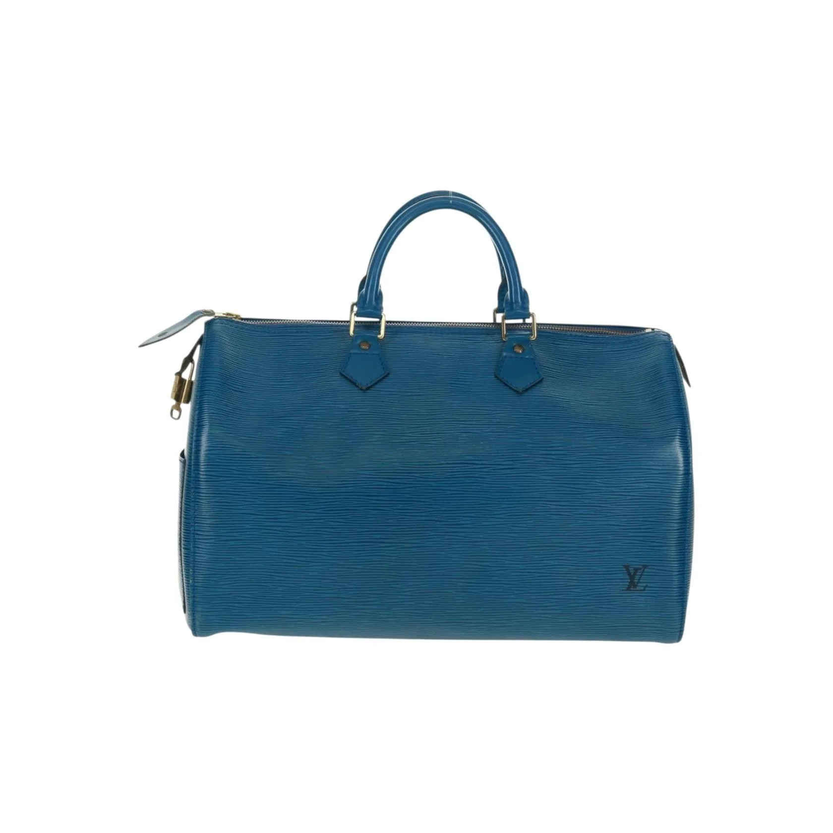 Sac À Main Louis Vuitton Speedy - Blue - Image 2