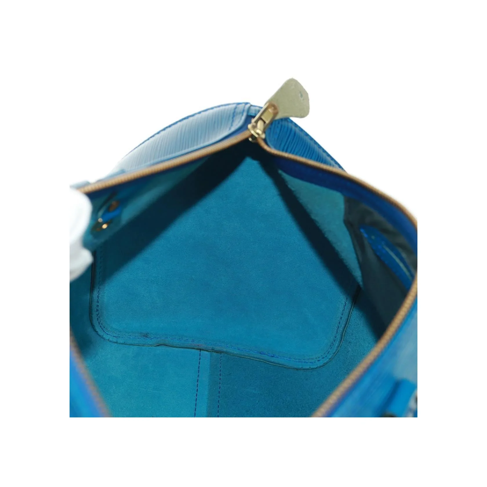 Sac À Main Louis Vuitton Speedy - Blue - Image 21