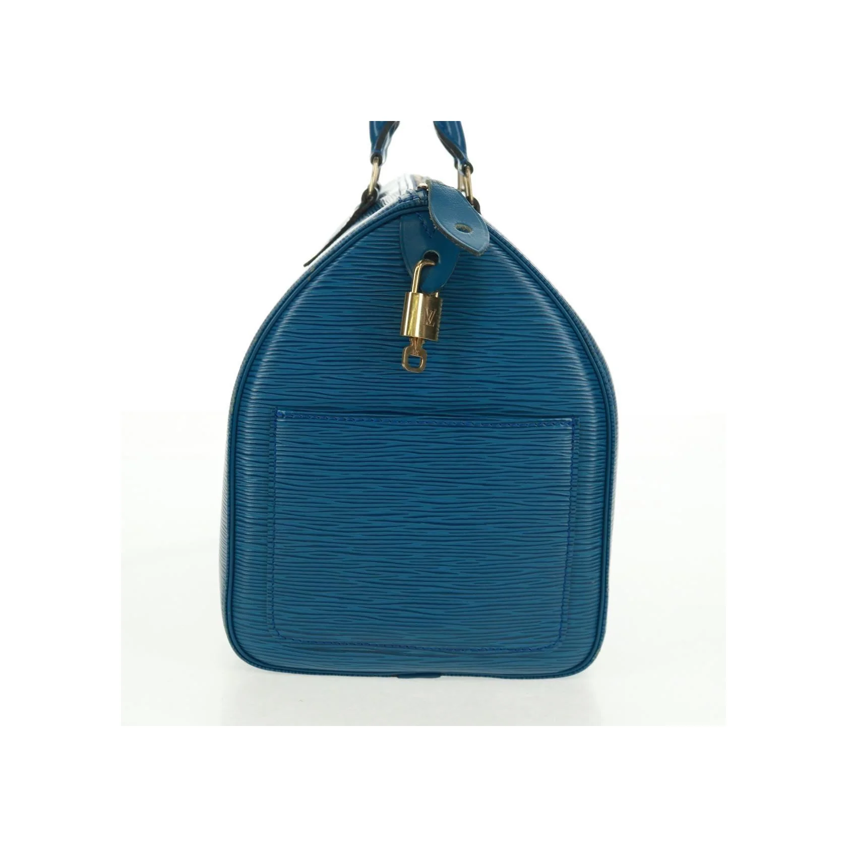 Sac À Main Louis Vuitton Speedy - Blue - Image 3