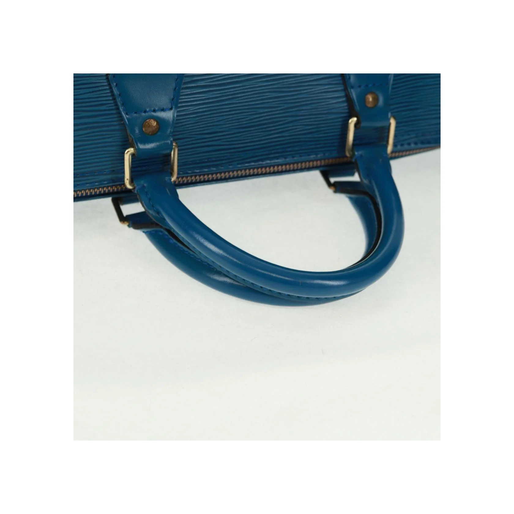 Sac À Main Louis Vuitton Speedy - Blue - Image 8