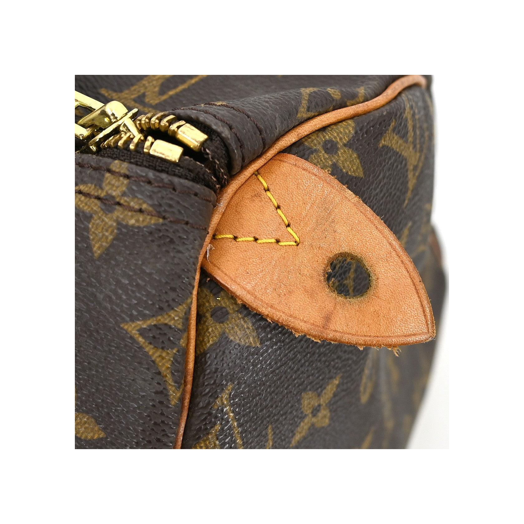 Sac À Main Louis Vuitton Speedy - Brown - Image 11