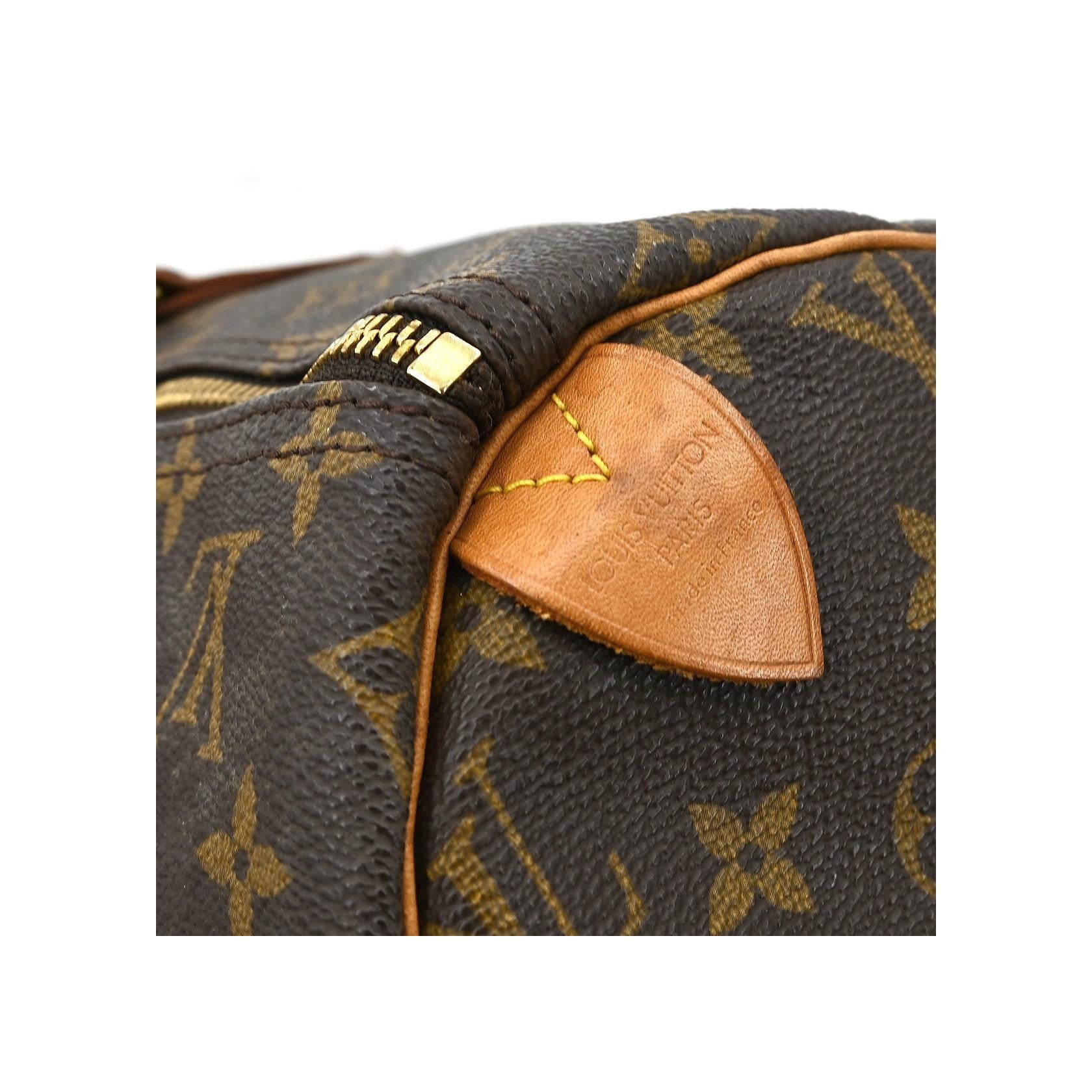 Sac À Main Louis Vuitton Speedy - Brown - Image 7