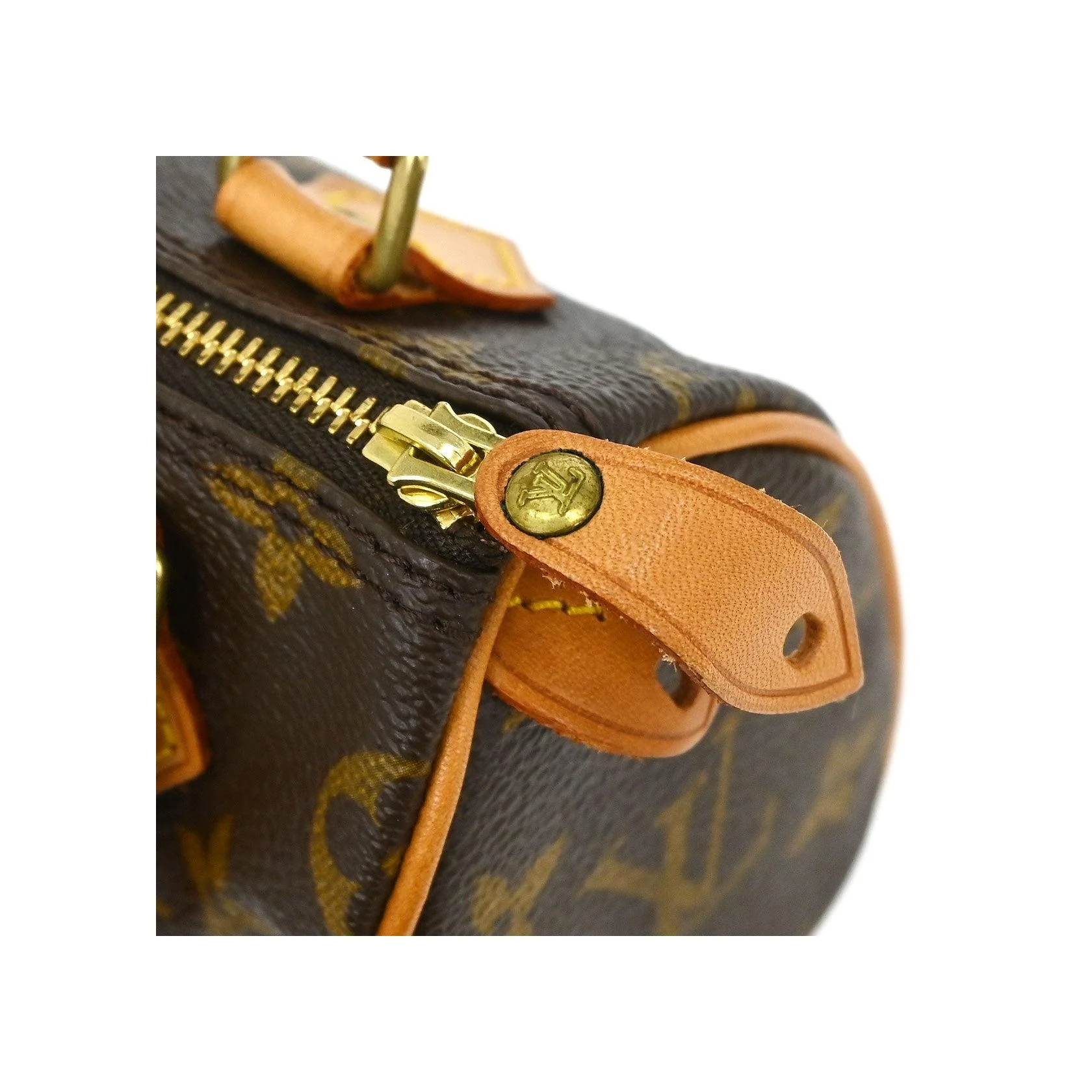 Sac À Main Louis Vuitton Speedy Mini Hl - Brown - Image 7