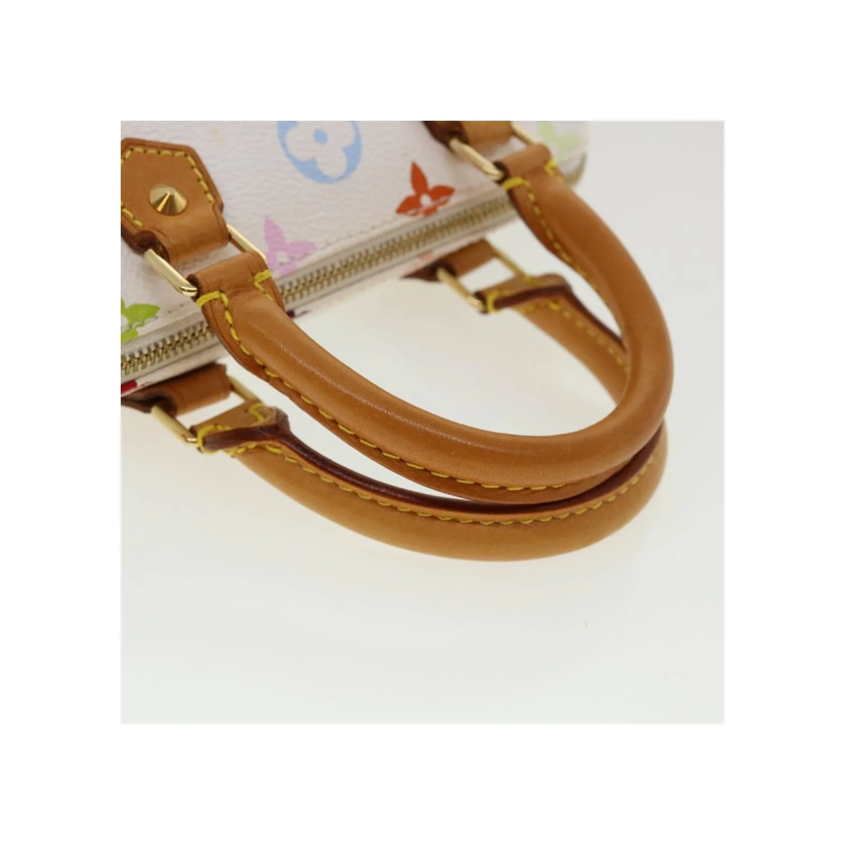 Sac À Main Louis Vuitton Speedy Mini Hl - White - Image 16