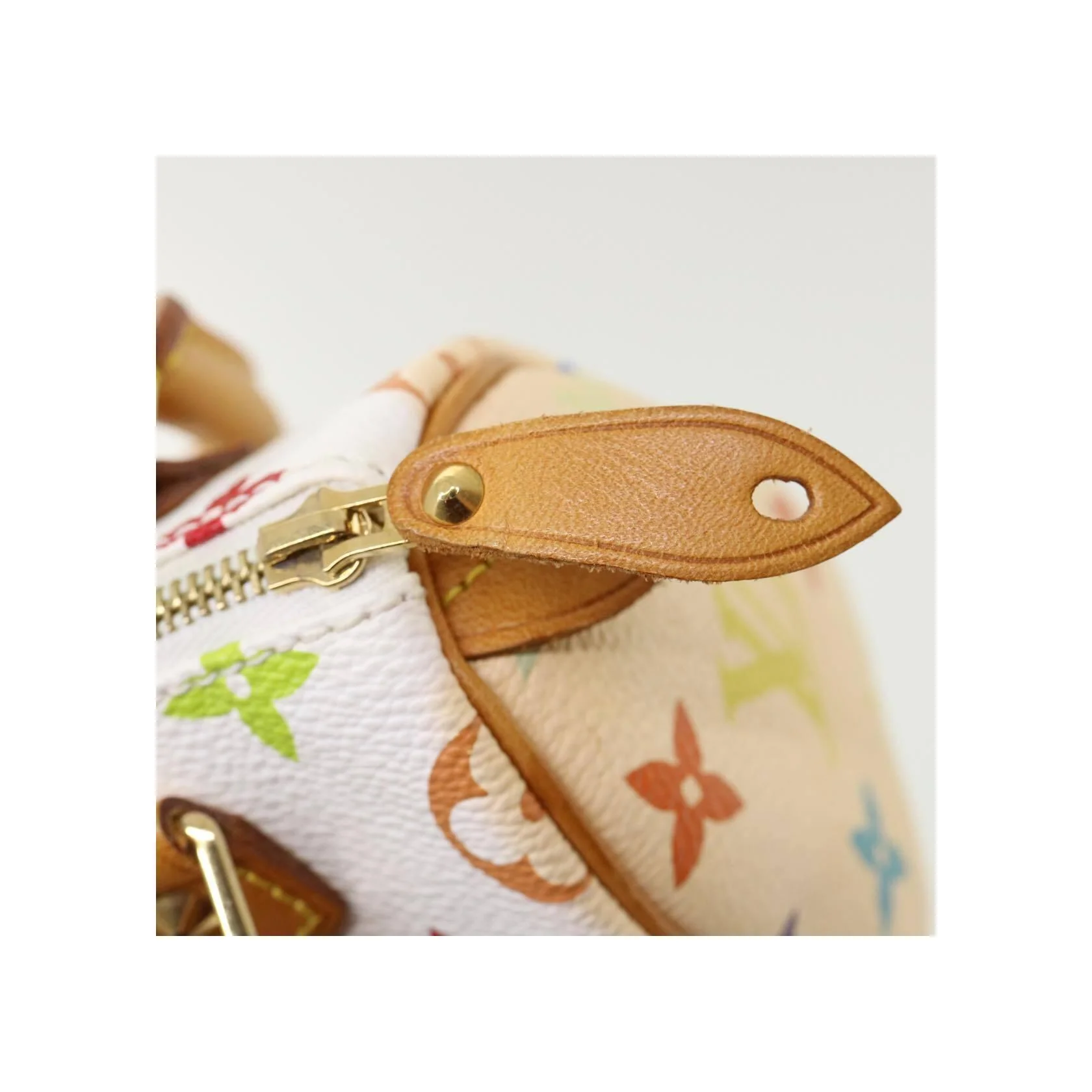 Sac À Main Louis Vuitton Speedy Mini Hl - White - Image 17