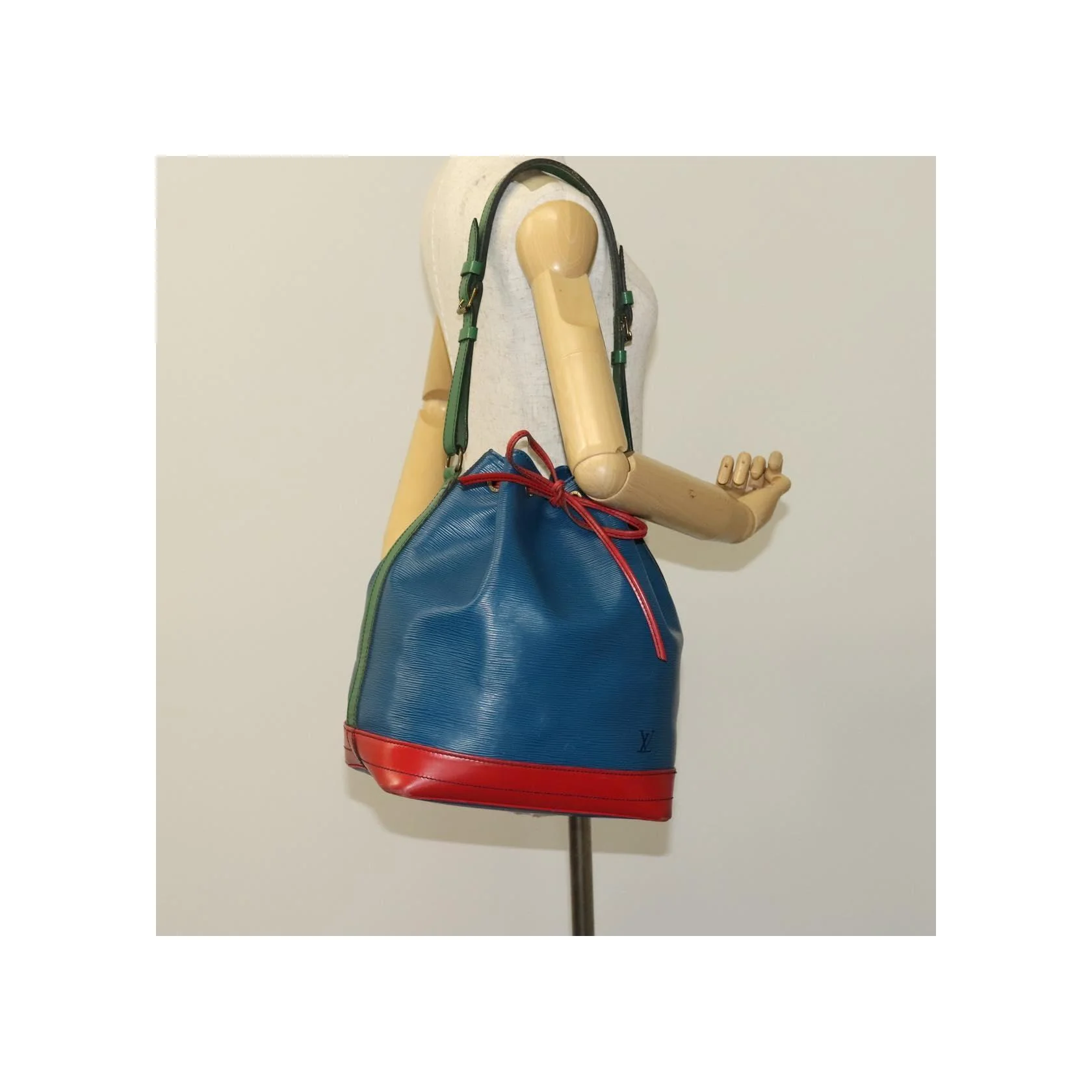 Sac À Main Louis Vuitton Noe Tricolore - Blue - Image 14