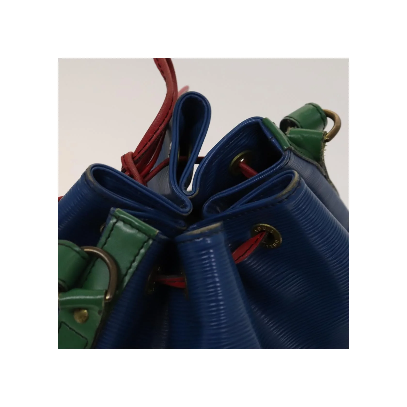 Sac À Main Louis Vuitton Noe Tricolore - Blue - Image 16