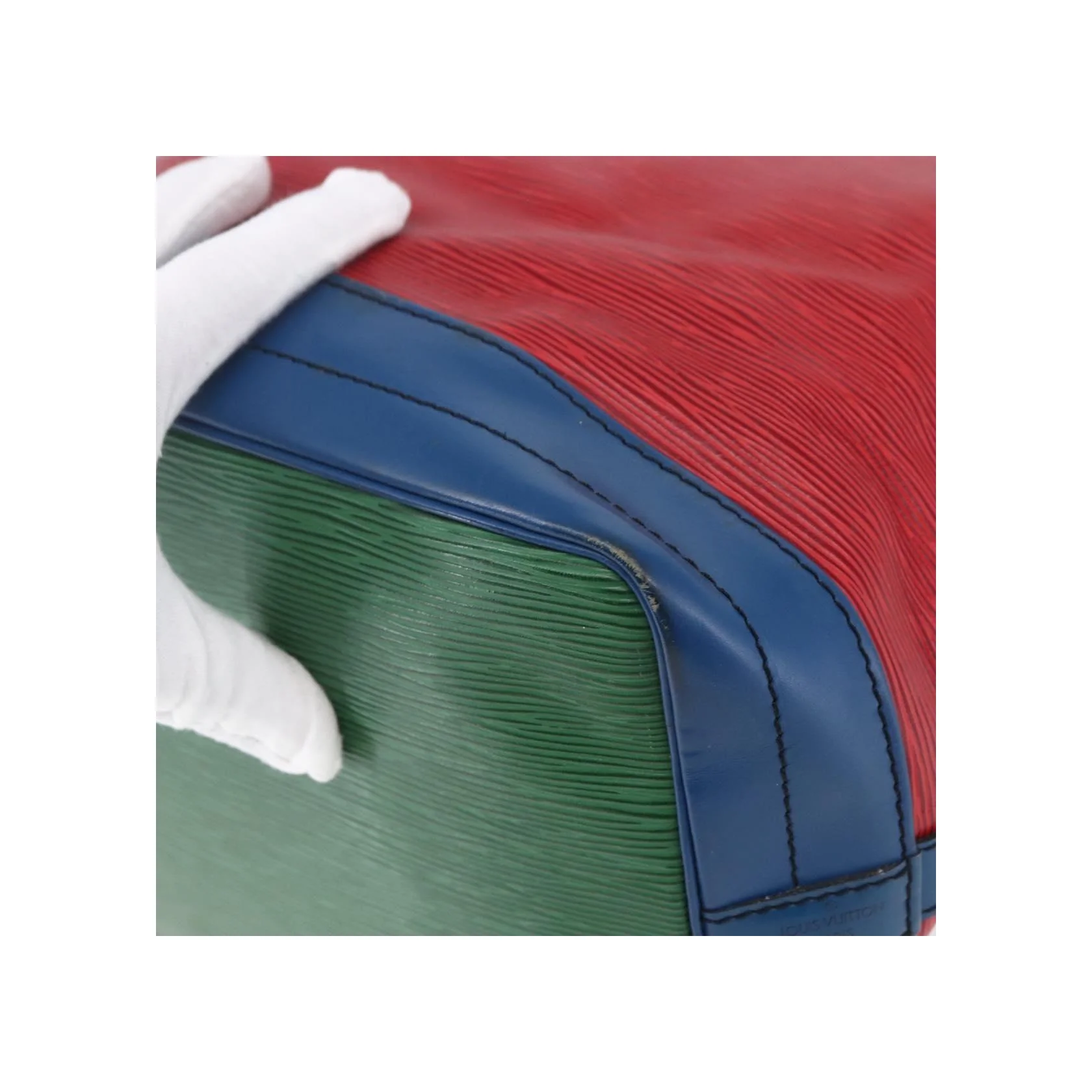 Sac À Main Louis Vuitton Noe Tricolore - Red - Image 11