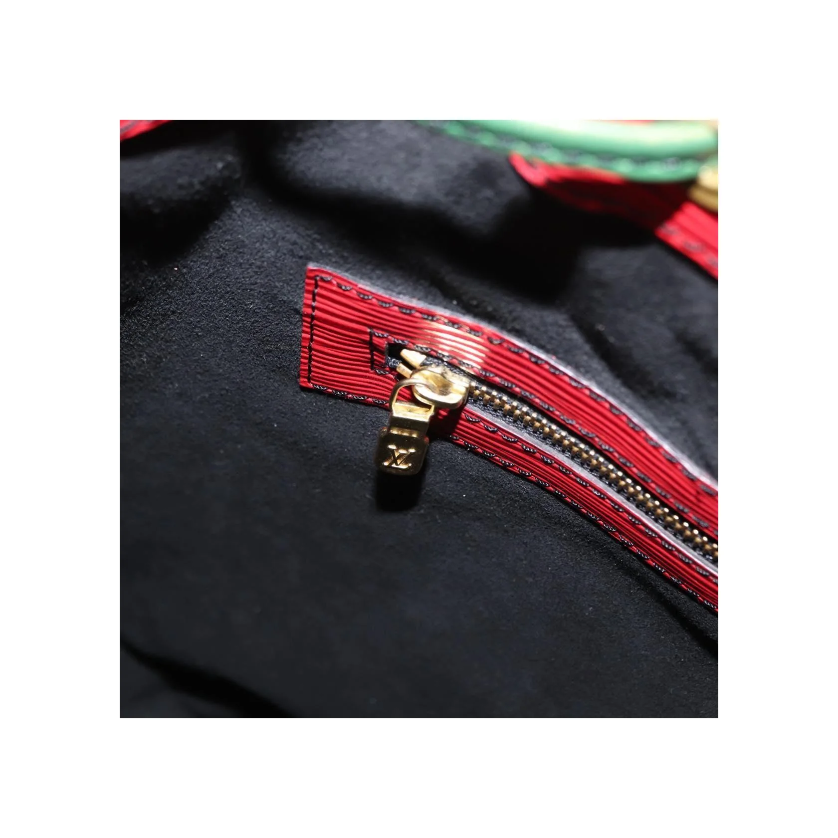 Sac À Main Louis Vuitton Noe Tricolore - Red - Image 13