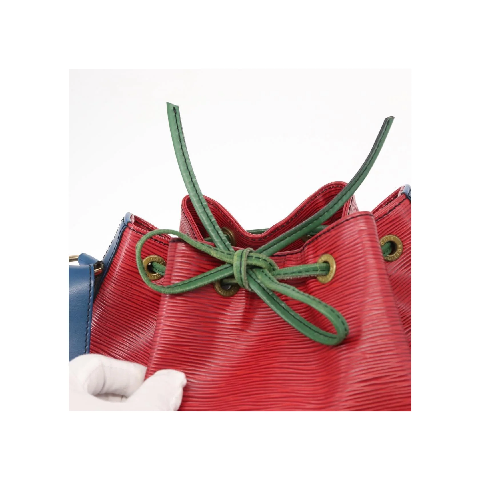 Sac À Main Louis Vuitton Noe Tricolore - Red - Image 19