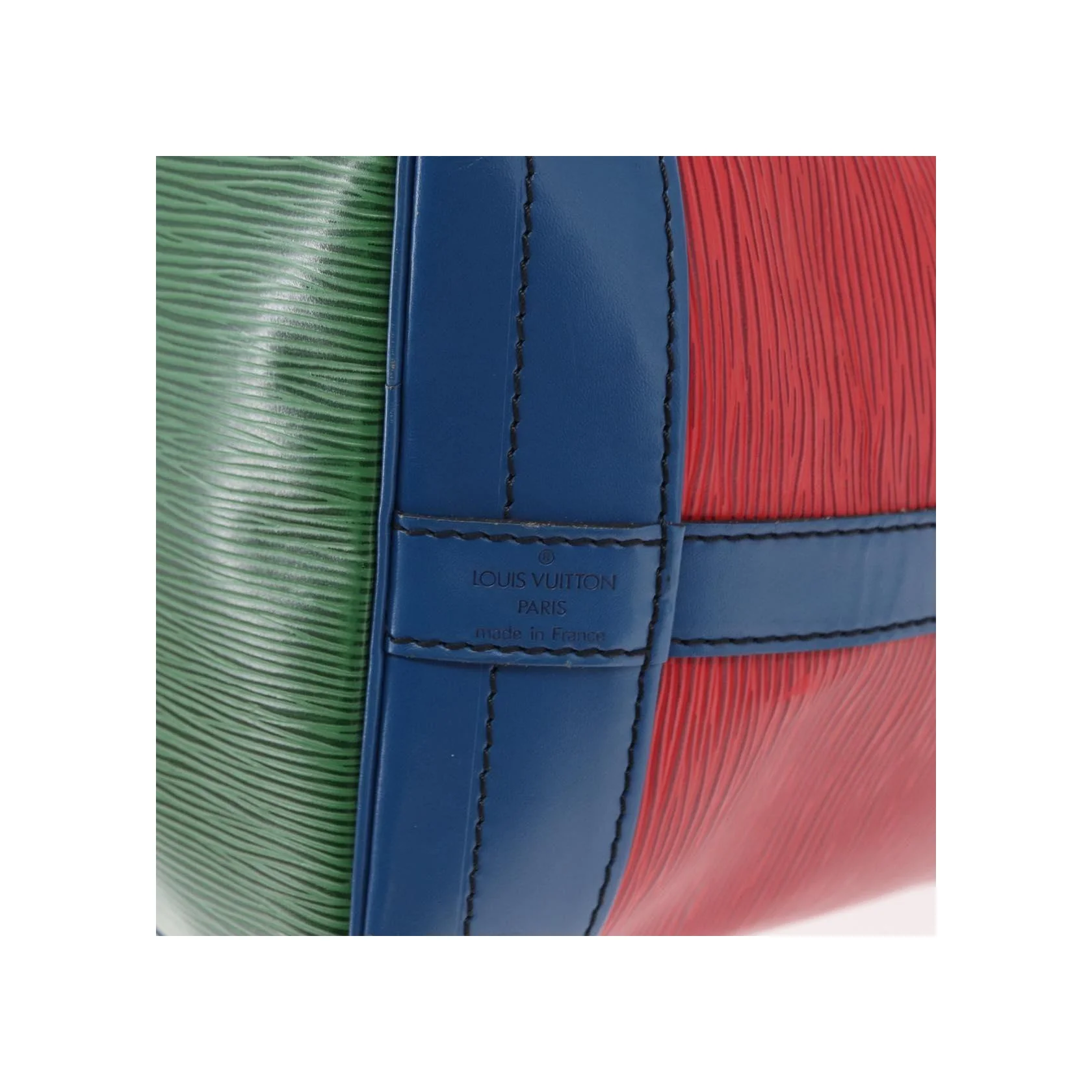 Sac À Main Louis Vuitton Noe Tricolore - Red - Image 6