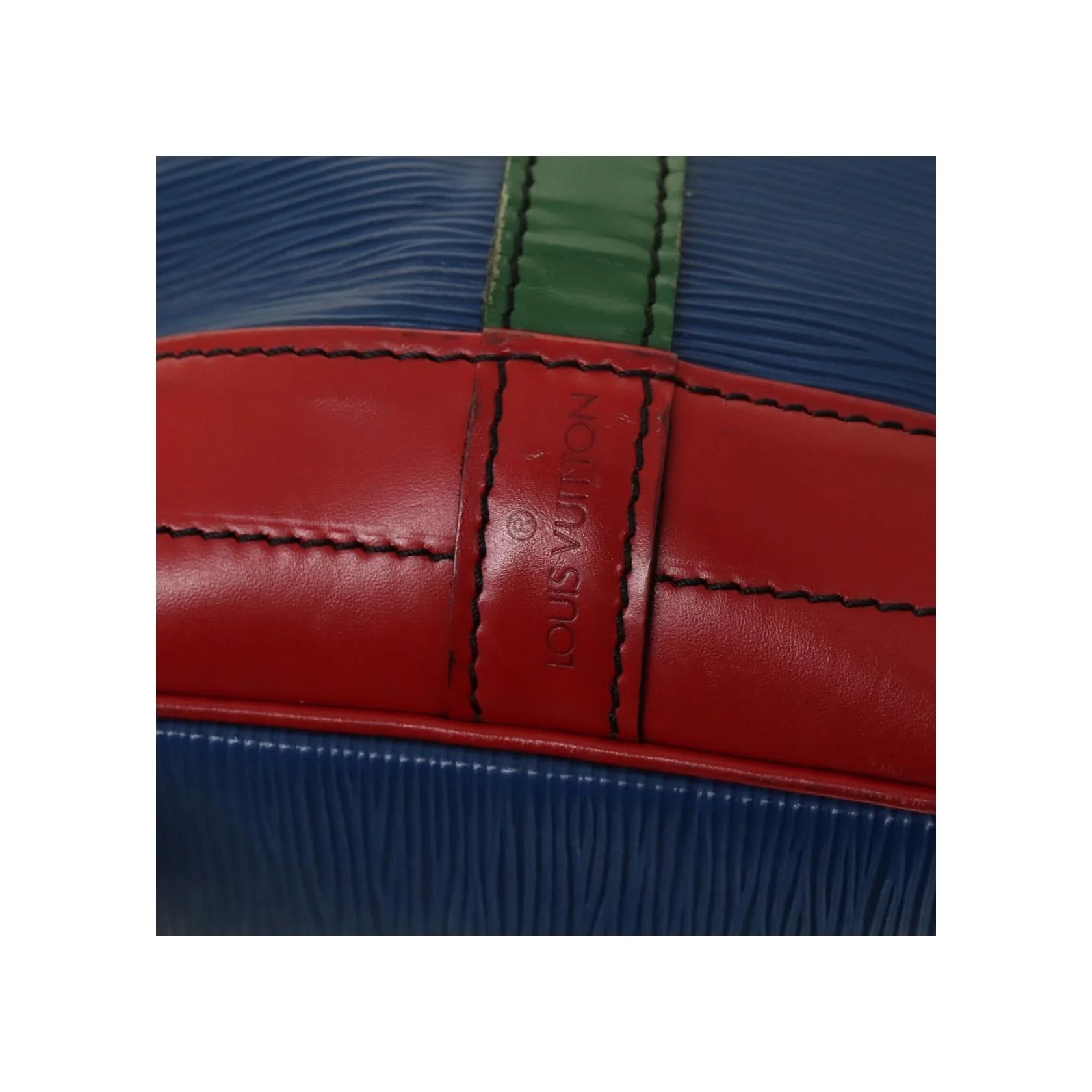 Sac À Main Louis Vuitton Noe Tricolore - Blue - Image 7