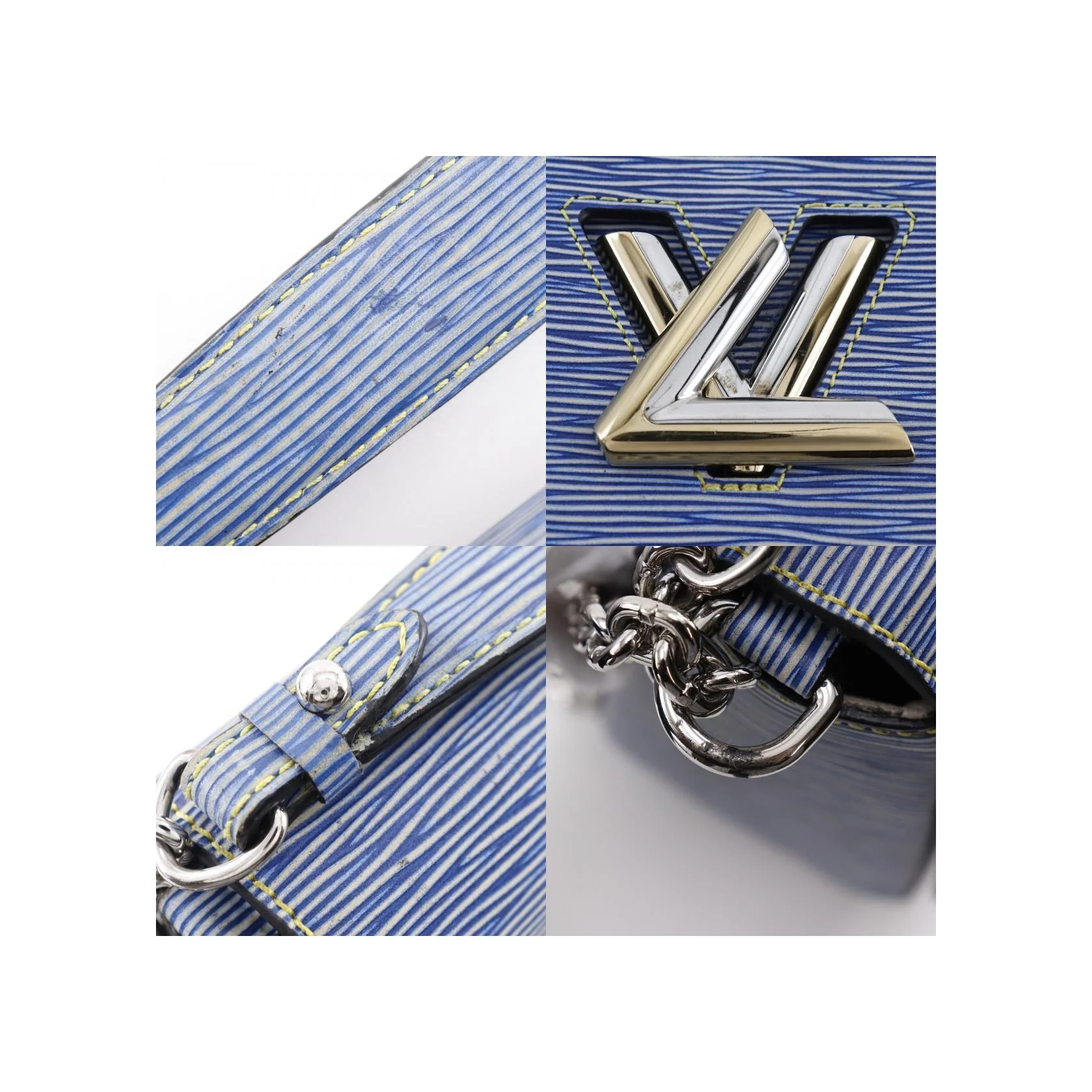 Sac À Main Louis Vuitton Twist - Blue - Image 8